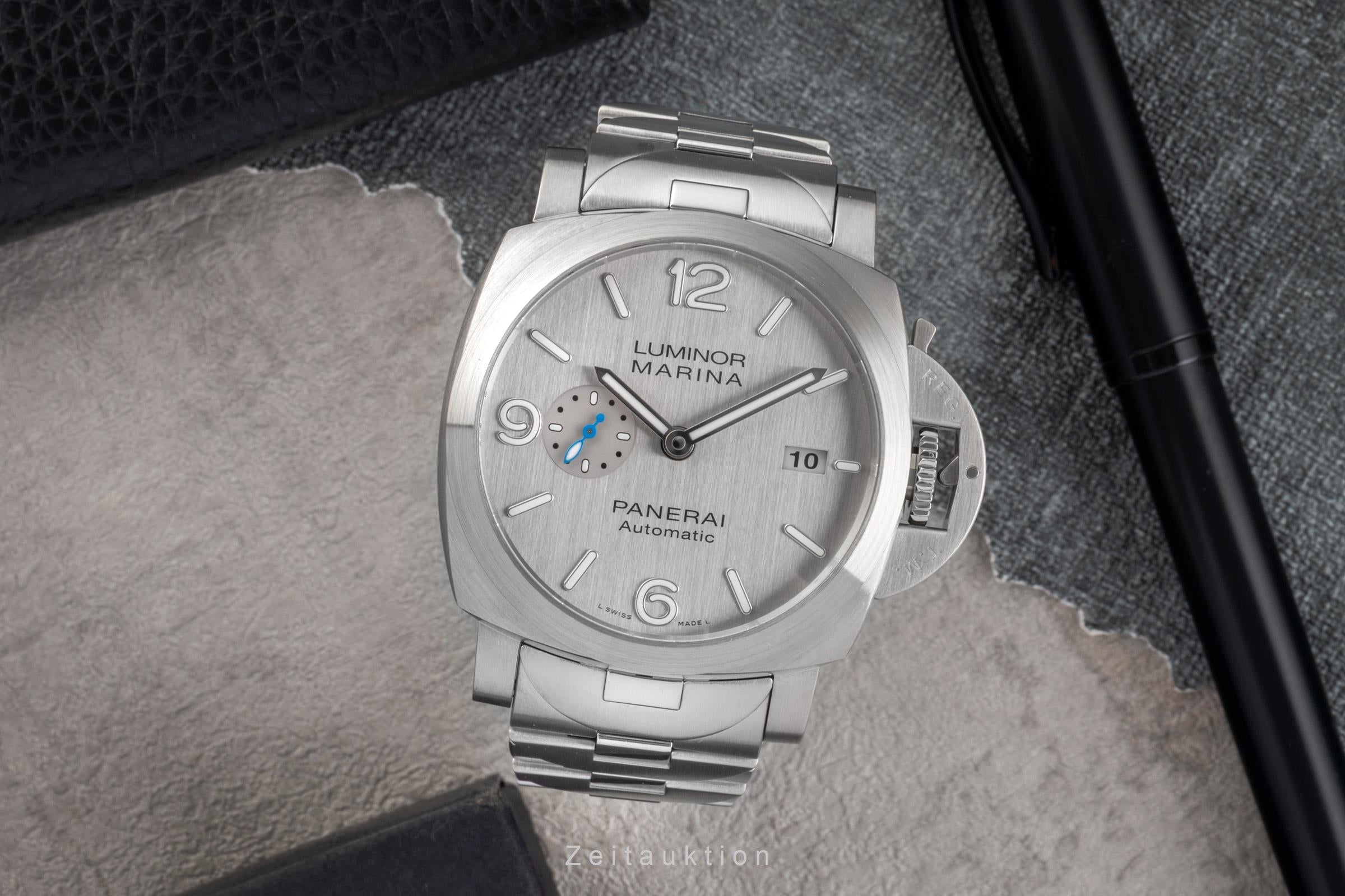 Panerai Luminor Marina acciaio automatismo orologio da uomo PAM00978  [2503888]