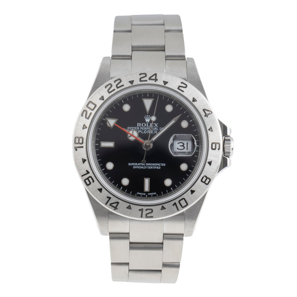 Rolex Explorer II steel automatic men's watch 16570  [2503889]