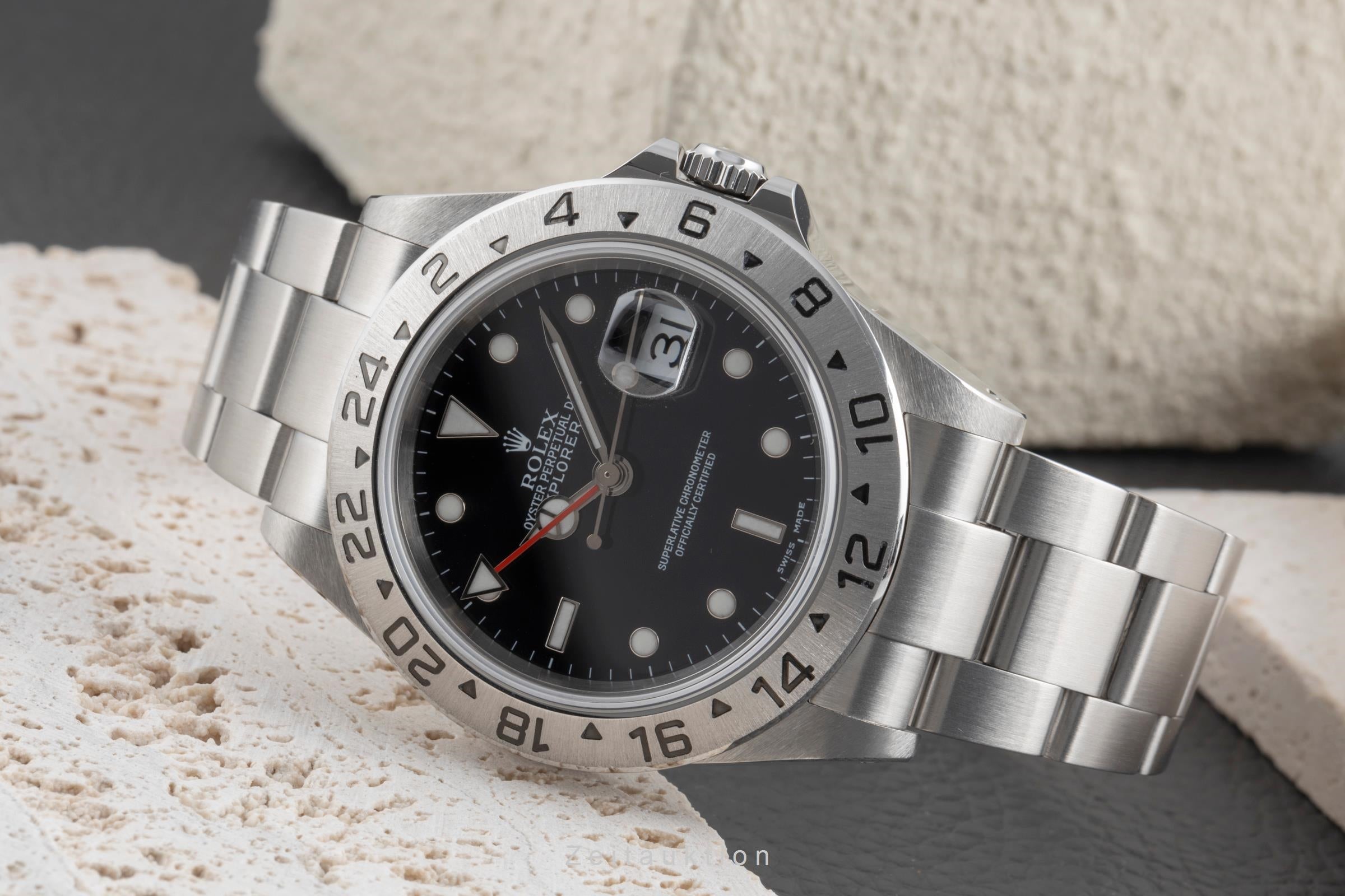 Rolex Explorer II steel automatic men's watch 16570  [2503889]