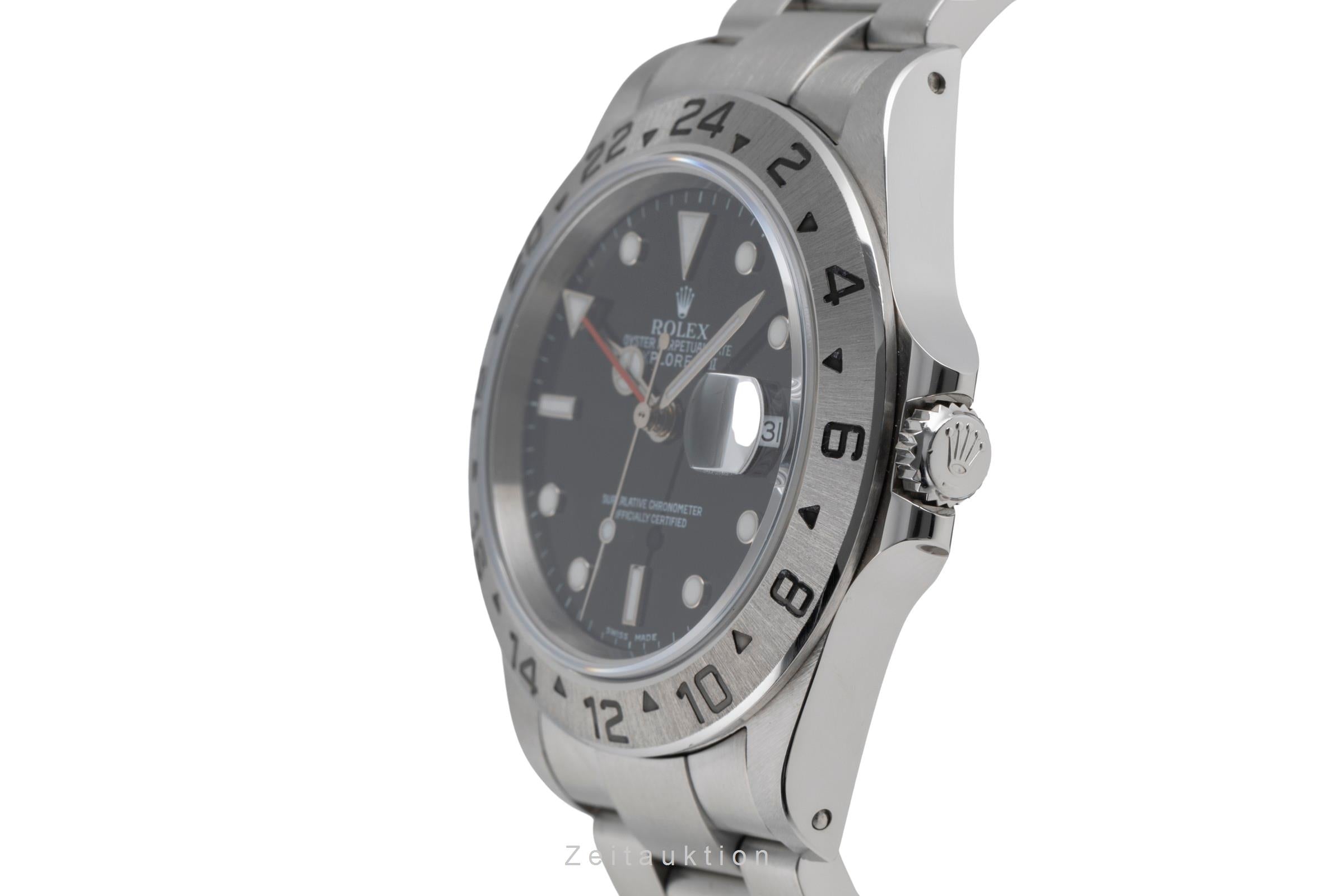 Rolex Explorer II steel automatic men's watch 16570  [2503889]