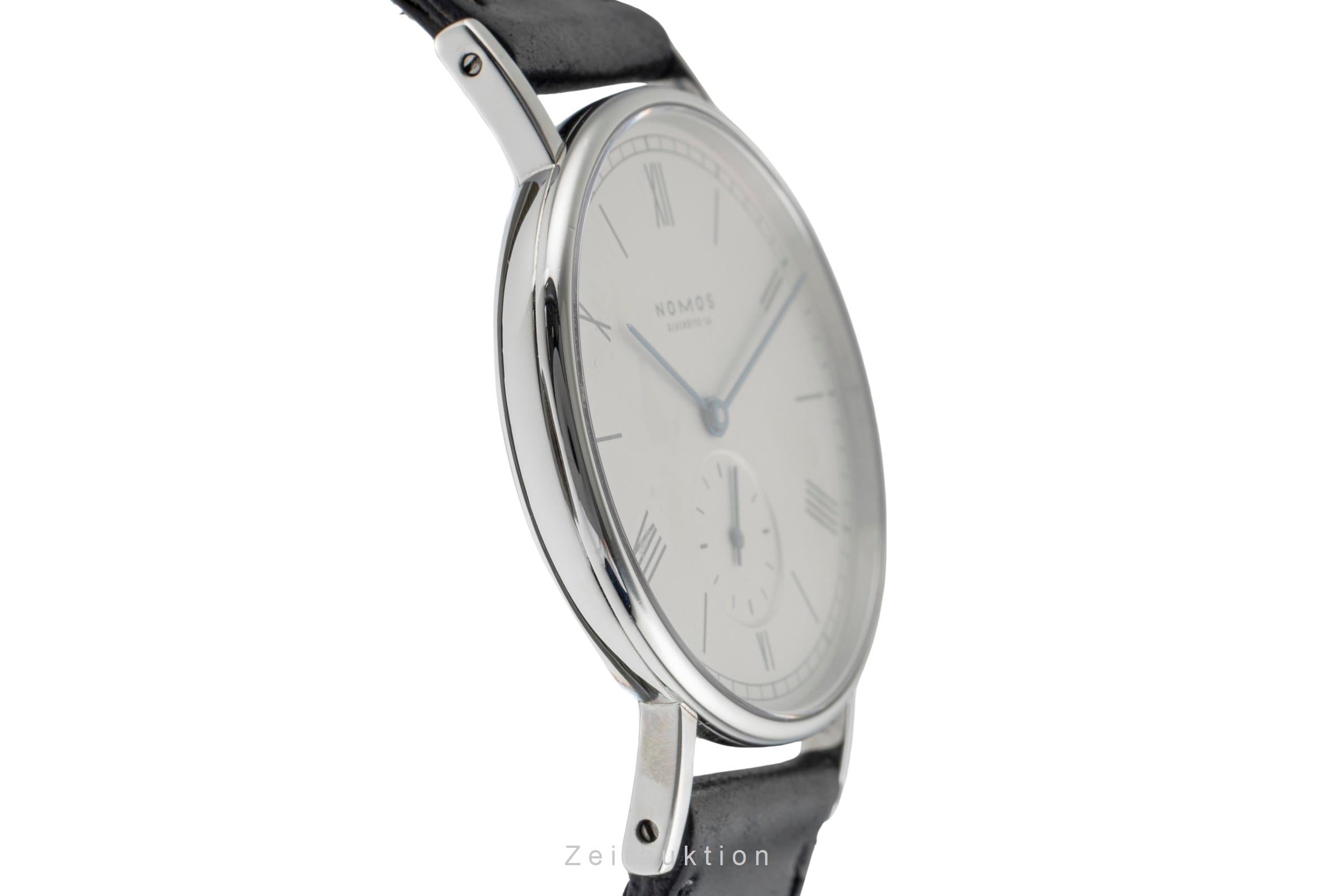 Nomos Ludwig acero cuerda manual reloj para caballeros 205  [2503894]