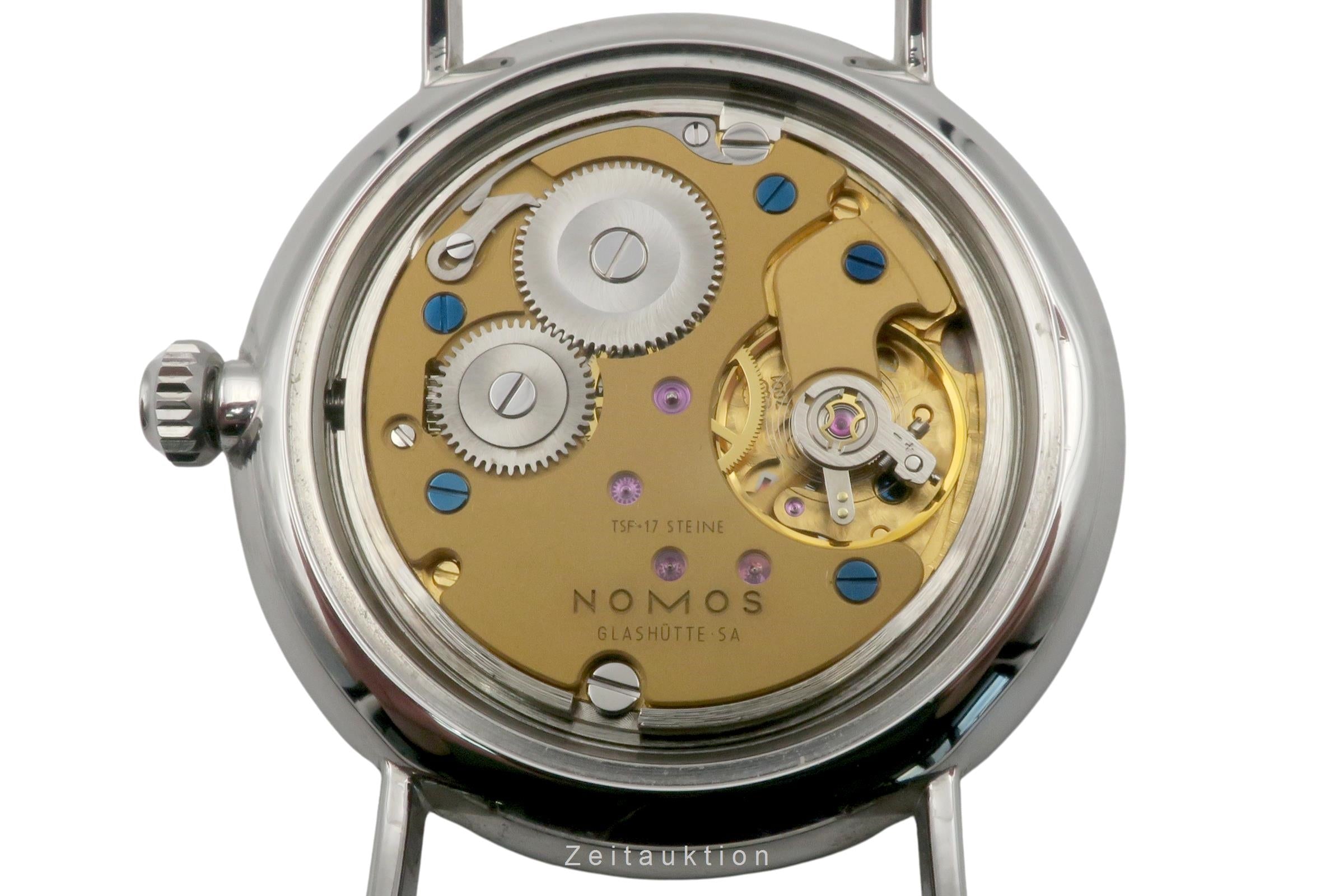 Nomos Ludwig acero cuerda manual reloj para caballeros 205  [2503894]