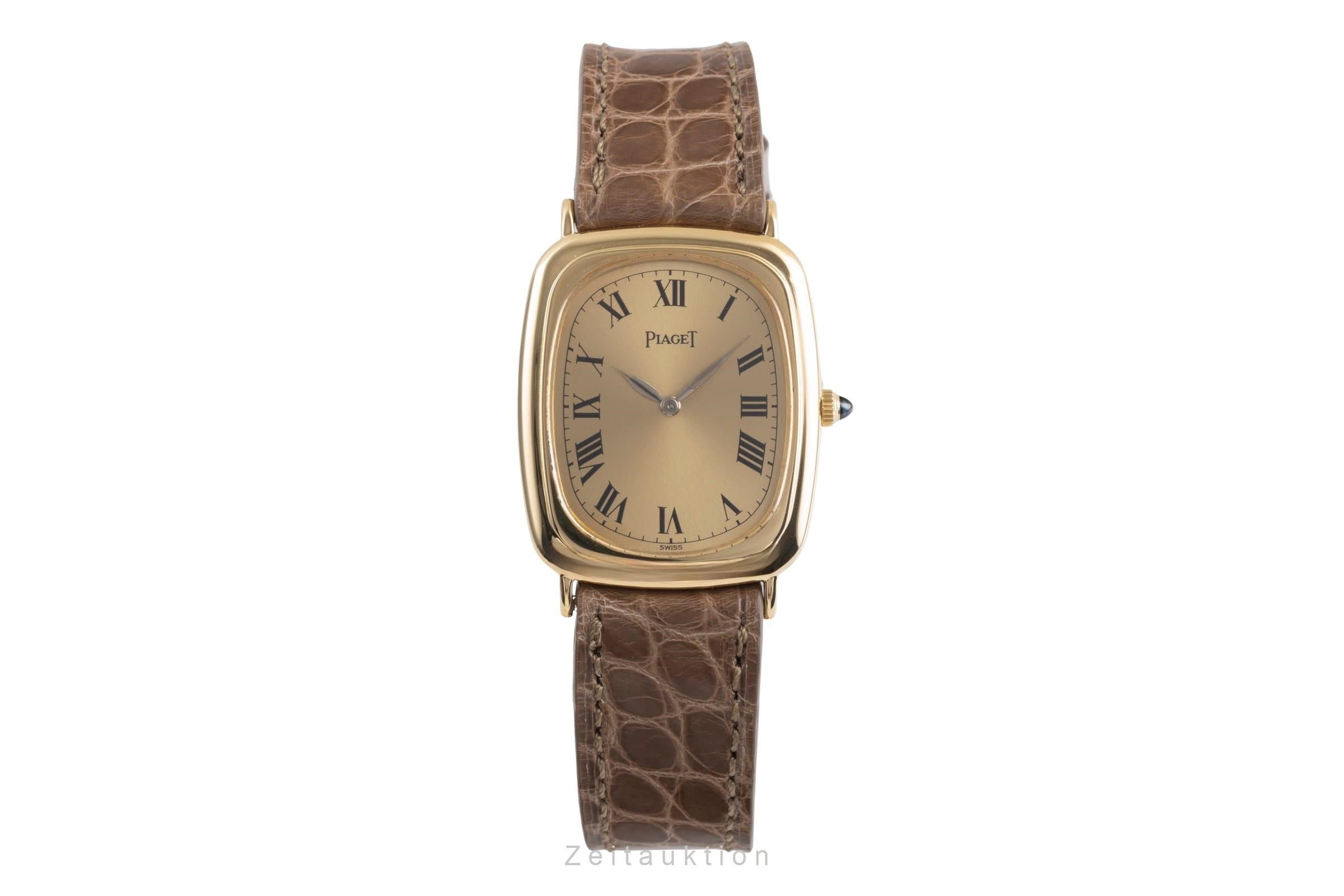 Piaget Classique 18K Gold (0,750) Handaufzug Damenuhr Ref. 9251 Klassiker  [2503895]