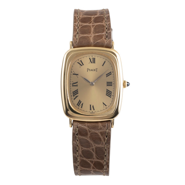 Piaget Classique 18K Gold (0,750) Handaufzug Damenuhr Ref. 9251 Klassiker  [2503895]