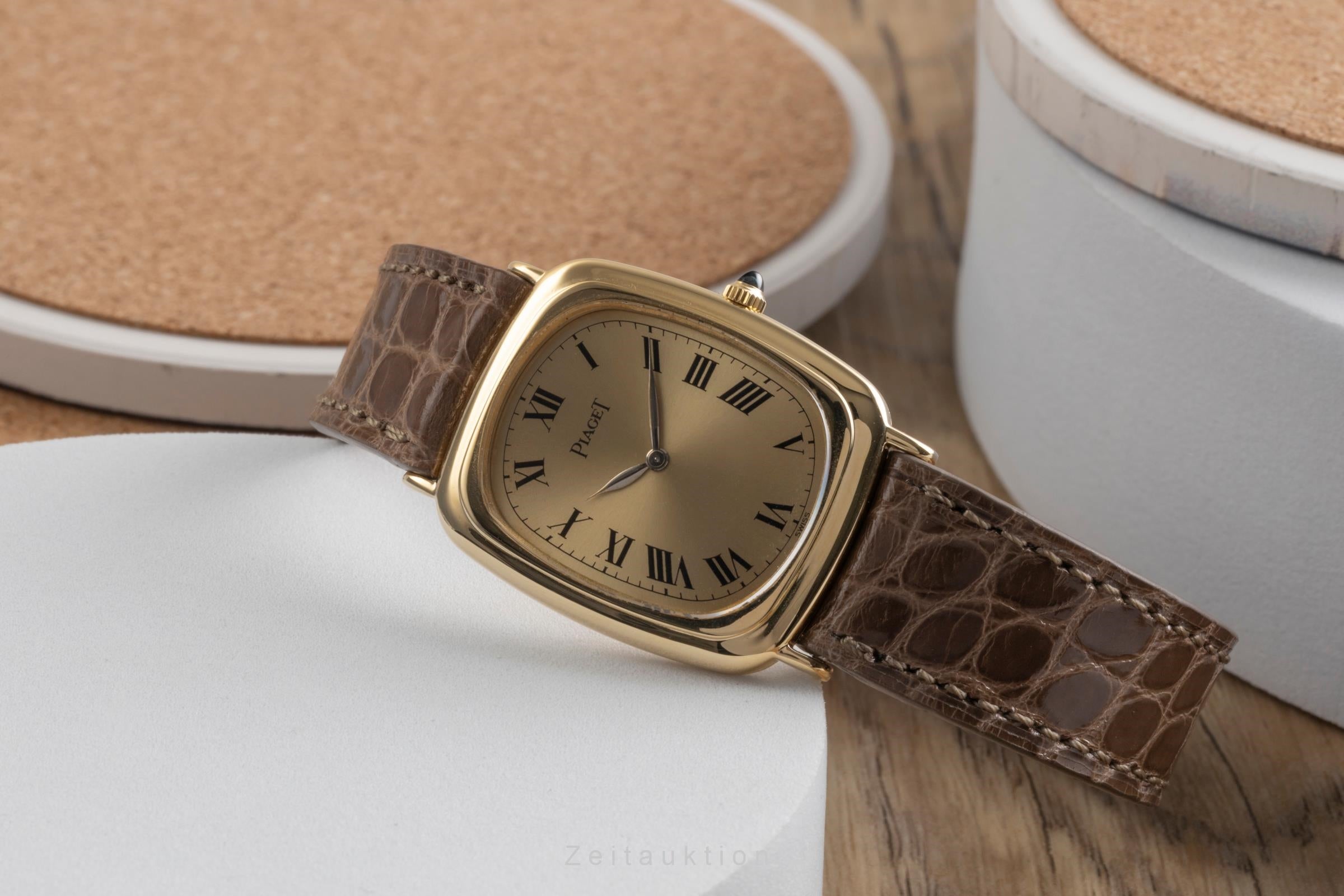 Piaget Classique 18K Gold (0,750) Handaufzug Damenuhr Ref. 9251 Klassiker  [2503895]