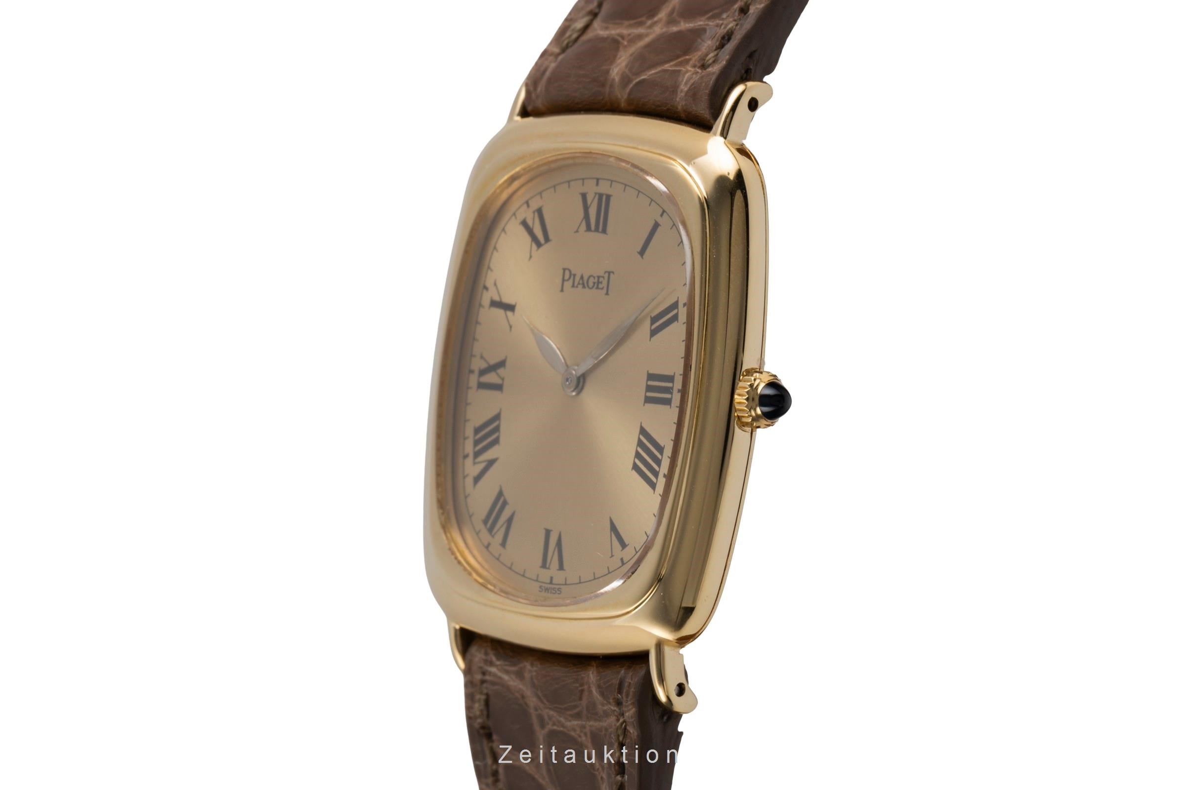 Piaget Classique 18K Gold (0,750) Handaufzug Damenuhr Ref. 9251 Klassiker  [2503895]