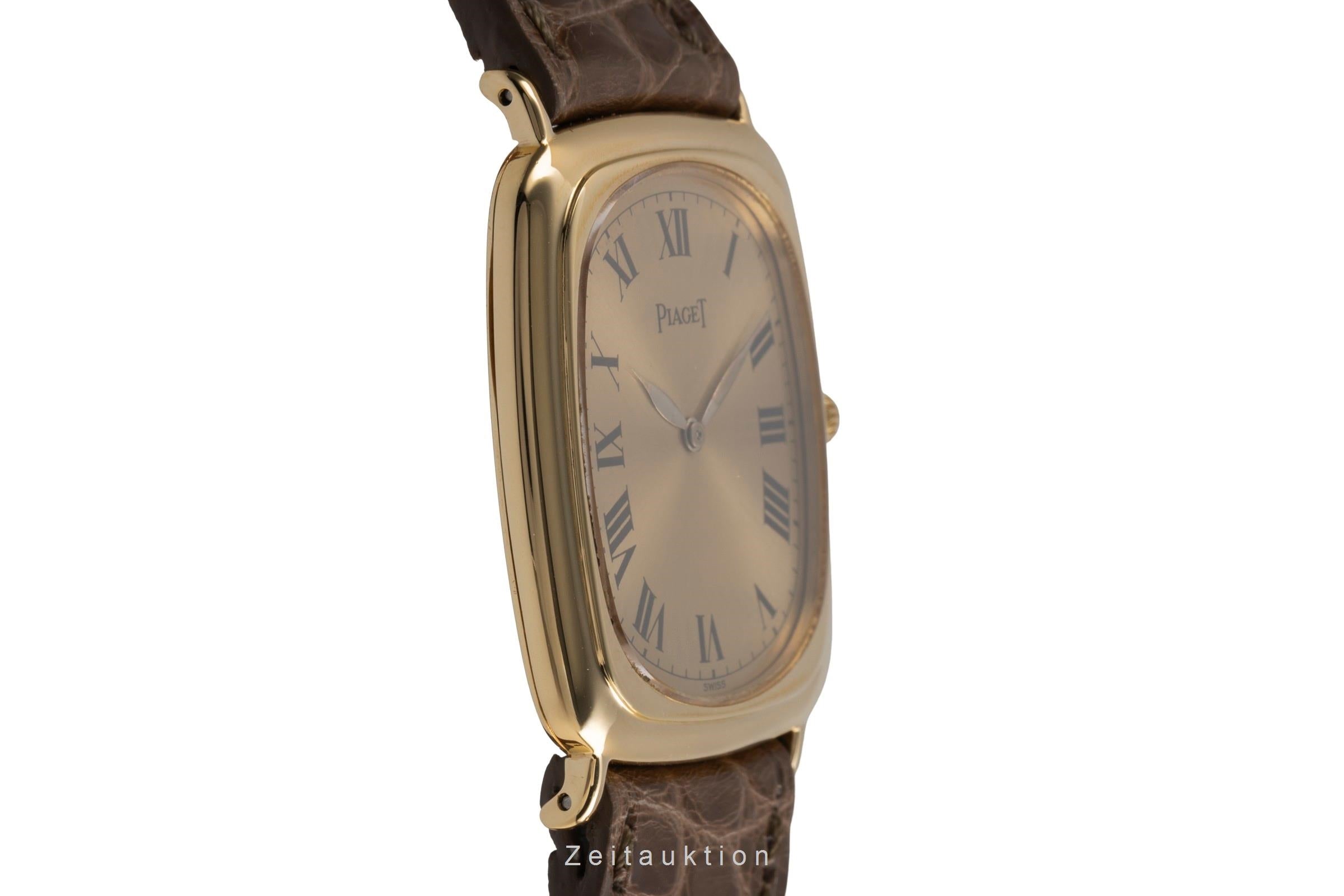 Piaget Classique 18K Gold (0,750) Handaufzug Damenuhr Ref. 9251 Klassiker  [2503895]