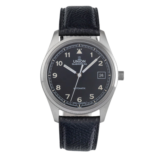 Union Glashütte steel automatic men's watch  [2503896]