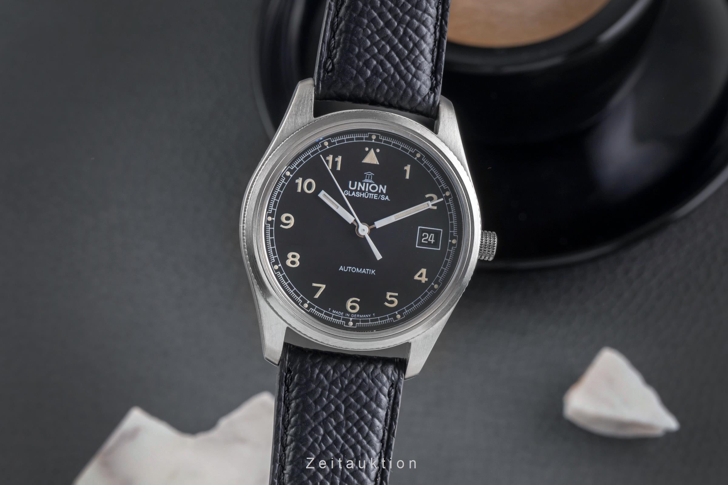 Union Glashütte steel automatic men's watch  [2503896]