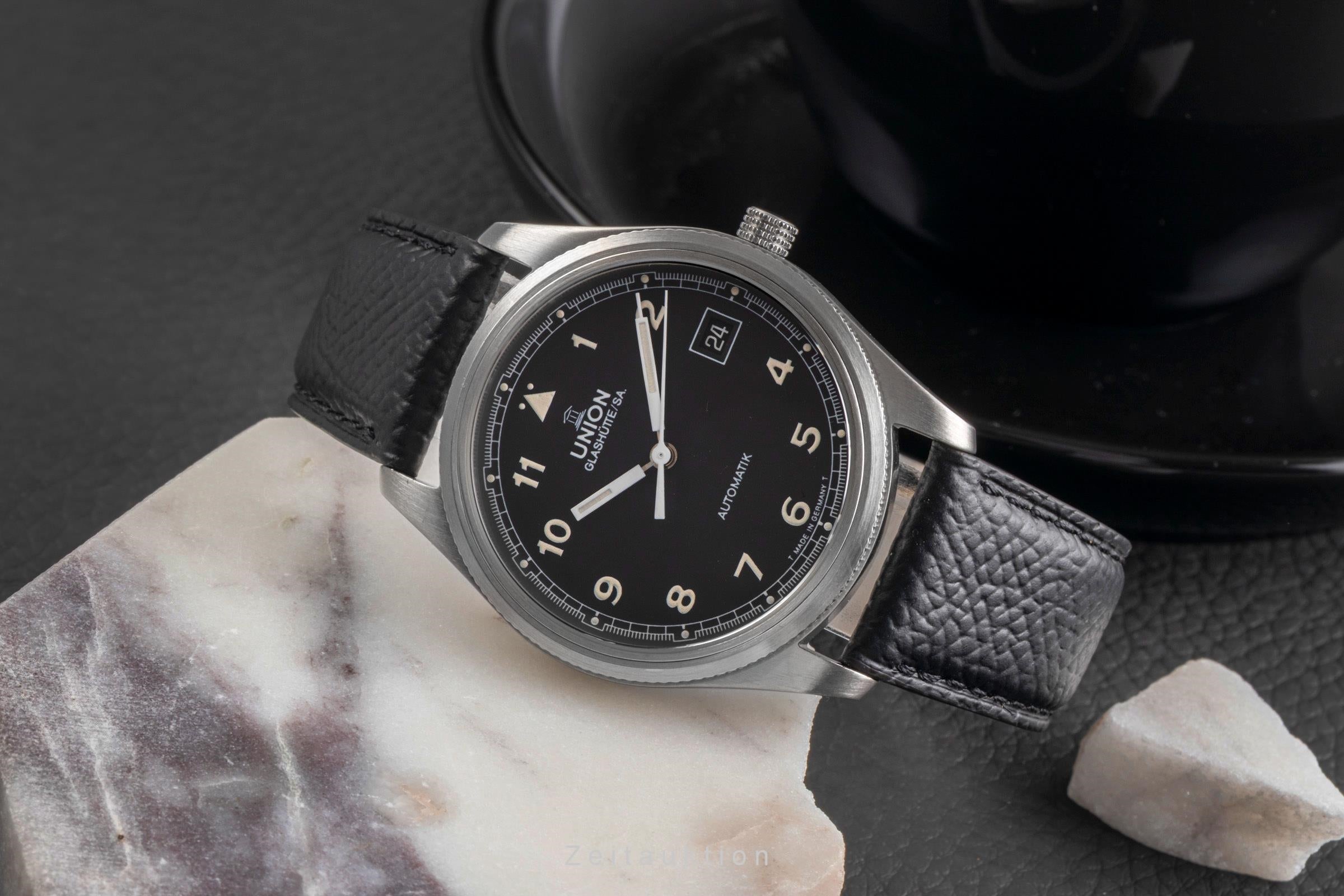 Union Glashütte steel automatic men's watch  [2503896]