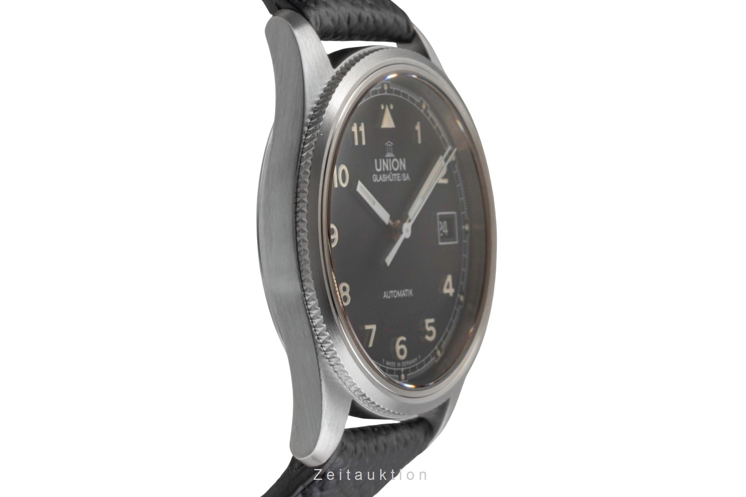 Union Glashütte steel automatic men's watch  [2503896]