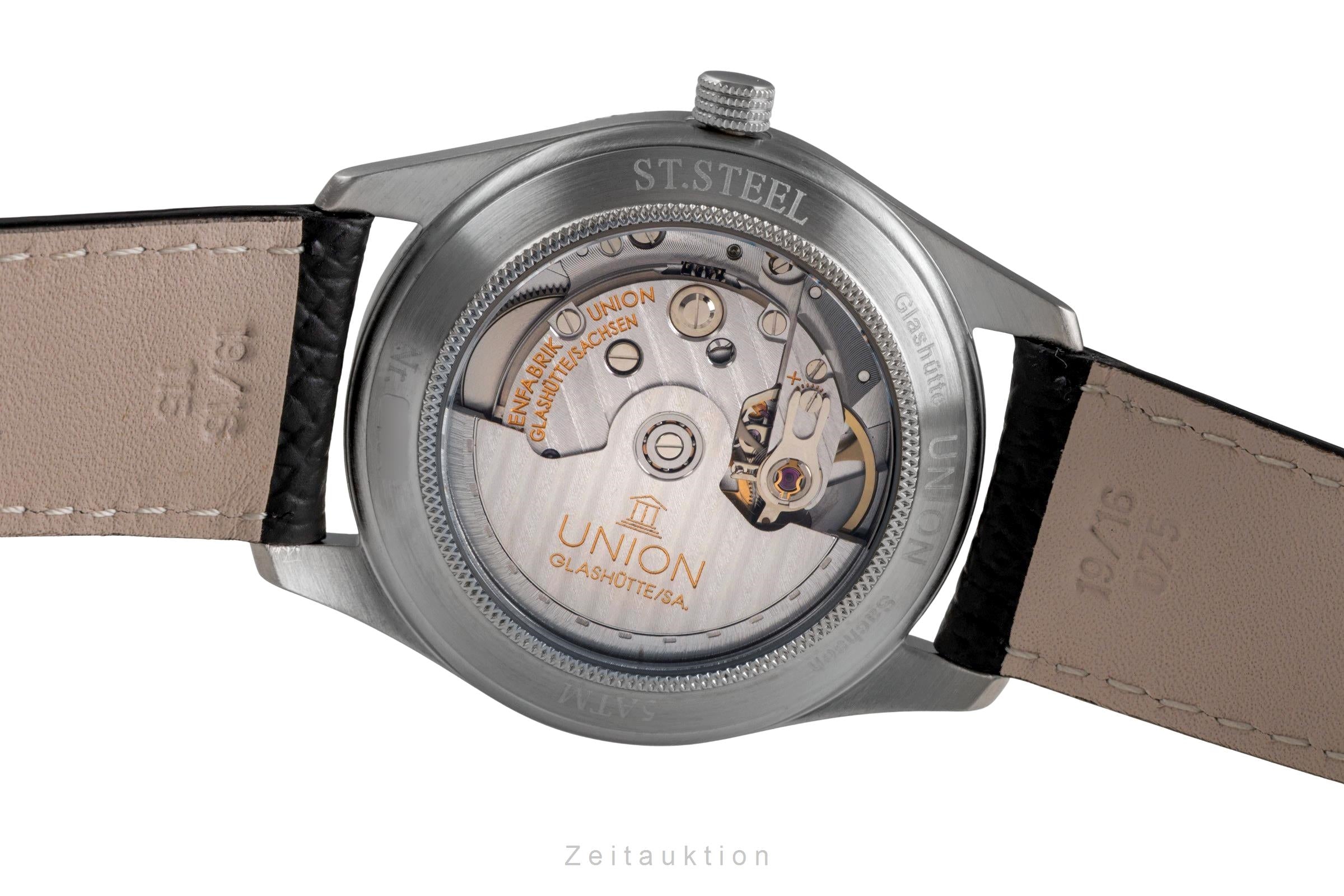 Union Glashütte steel automatic men's watch  [2503896]