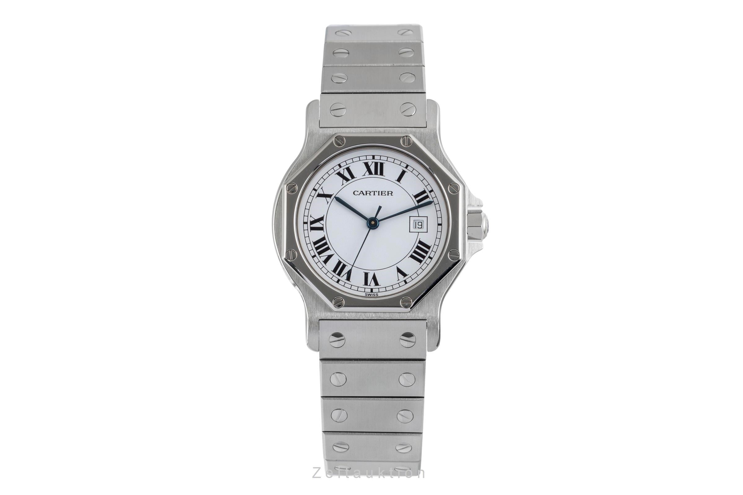 Cartier Santos acero automático unisex 2965, 81037188  [2503897]
