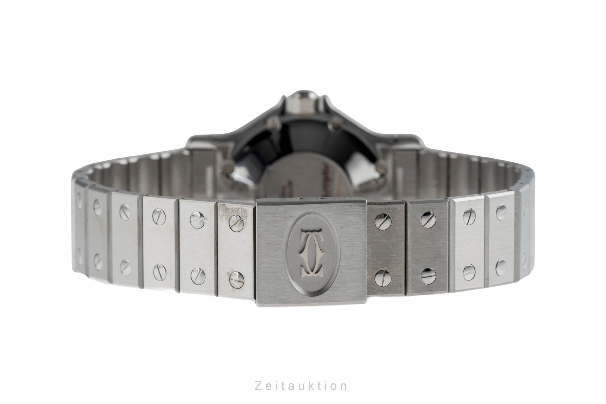 Cartier Santos acero automático unisex 2965, 81037188  [2503897]