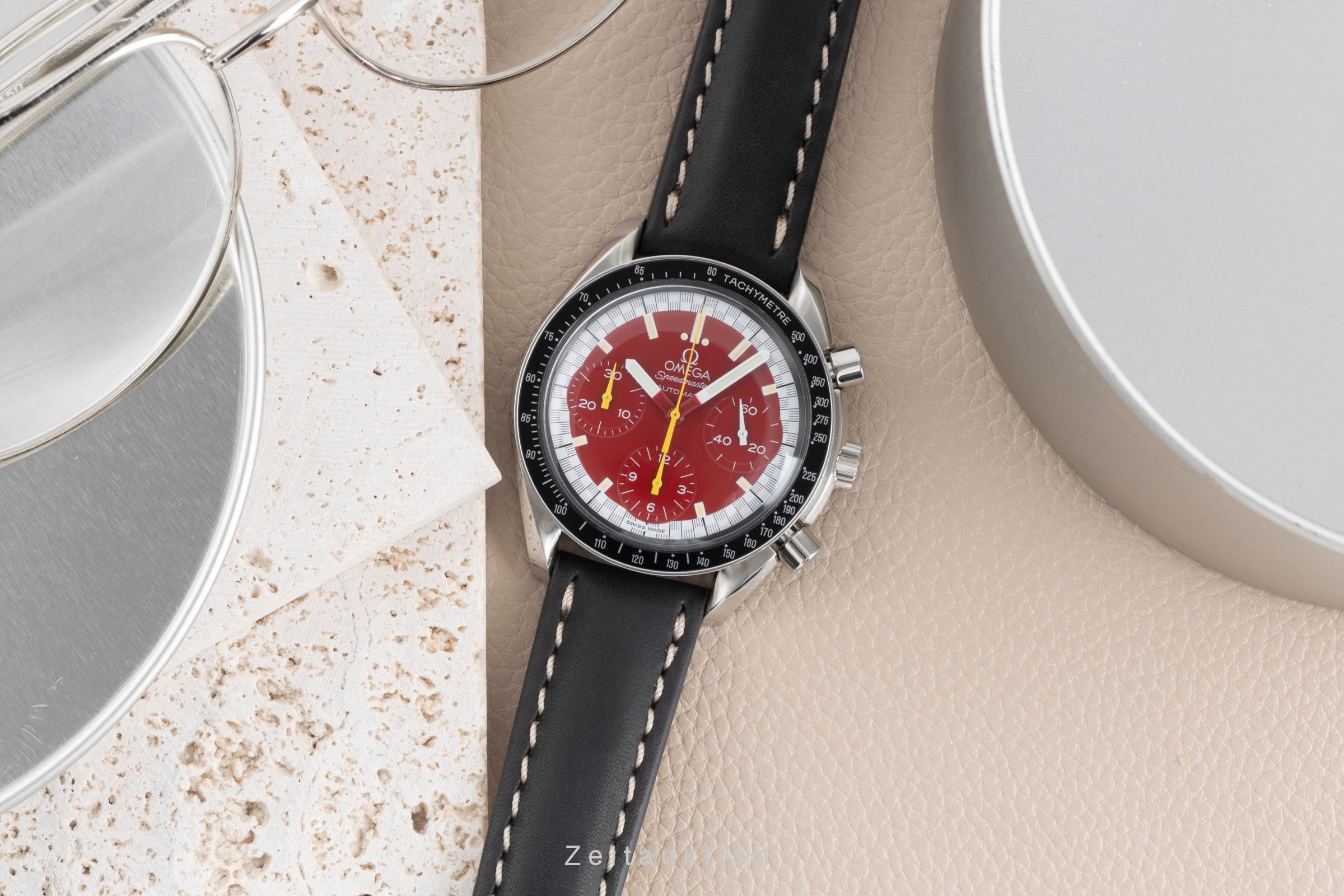 Omega Speedmaster chronographe acier automatique montre pour hommes 3810.61.41 LP: 5700EUR  [2503899]