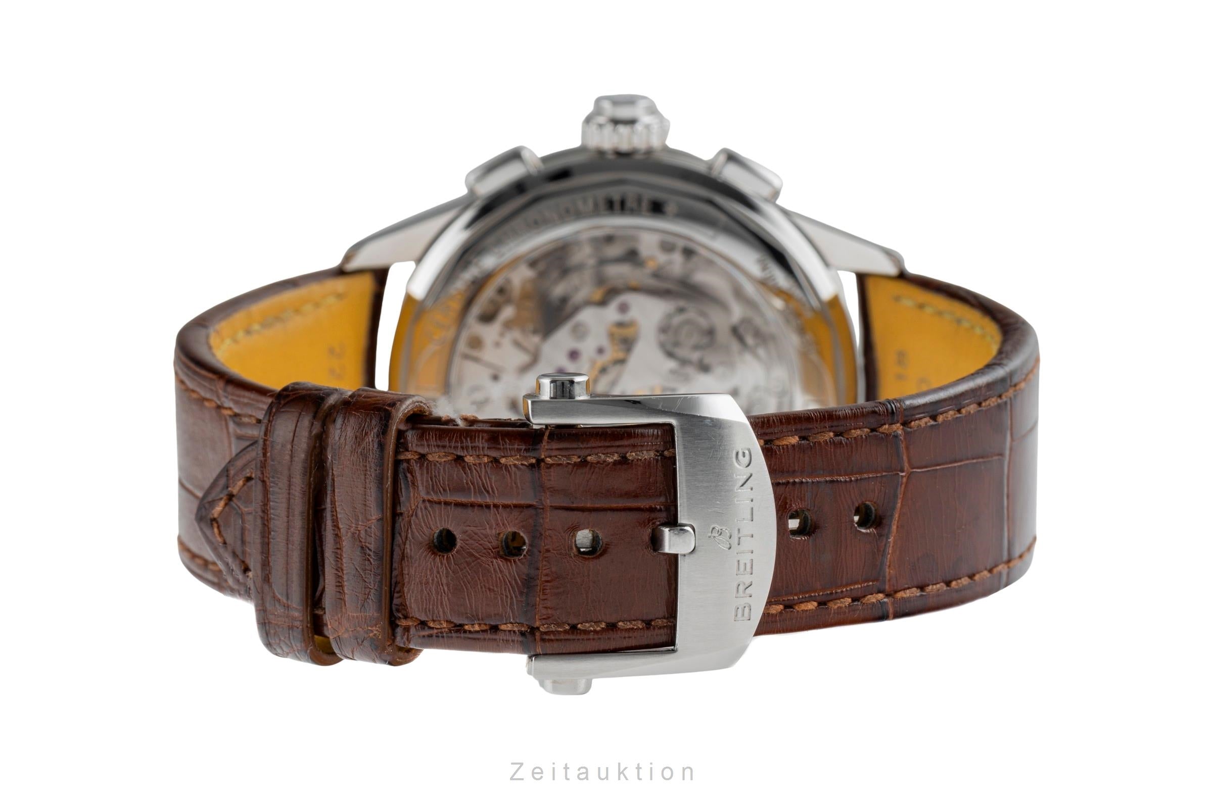 Breitling Premier chronograph steel manual winding men's watch AB1510 LP: 10650EUR  [2503901]