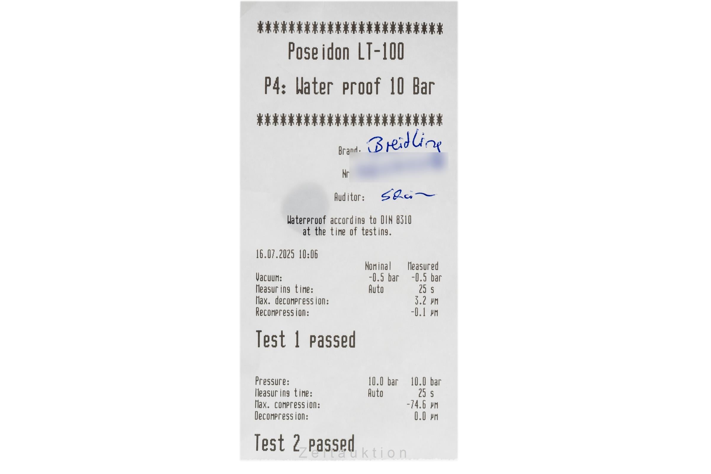 Breitling Premier chronograph steel manual winding men's watch AB1510 LP: 10650EUR  [2503901]