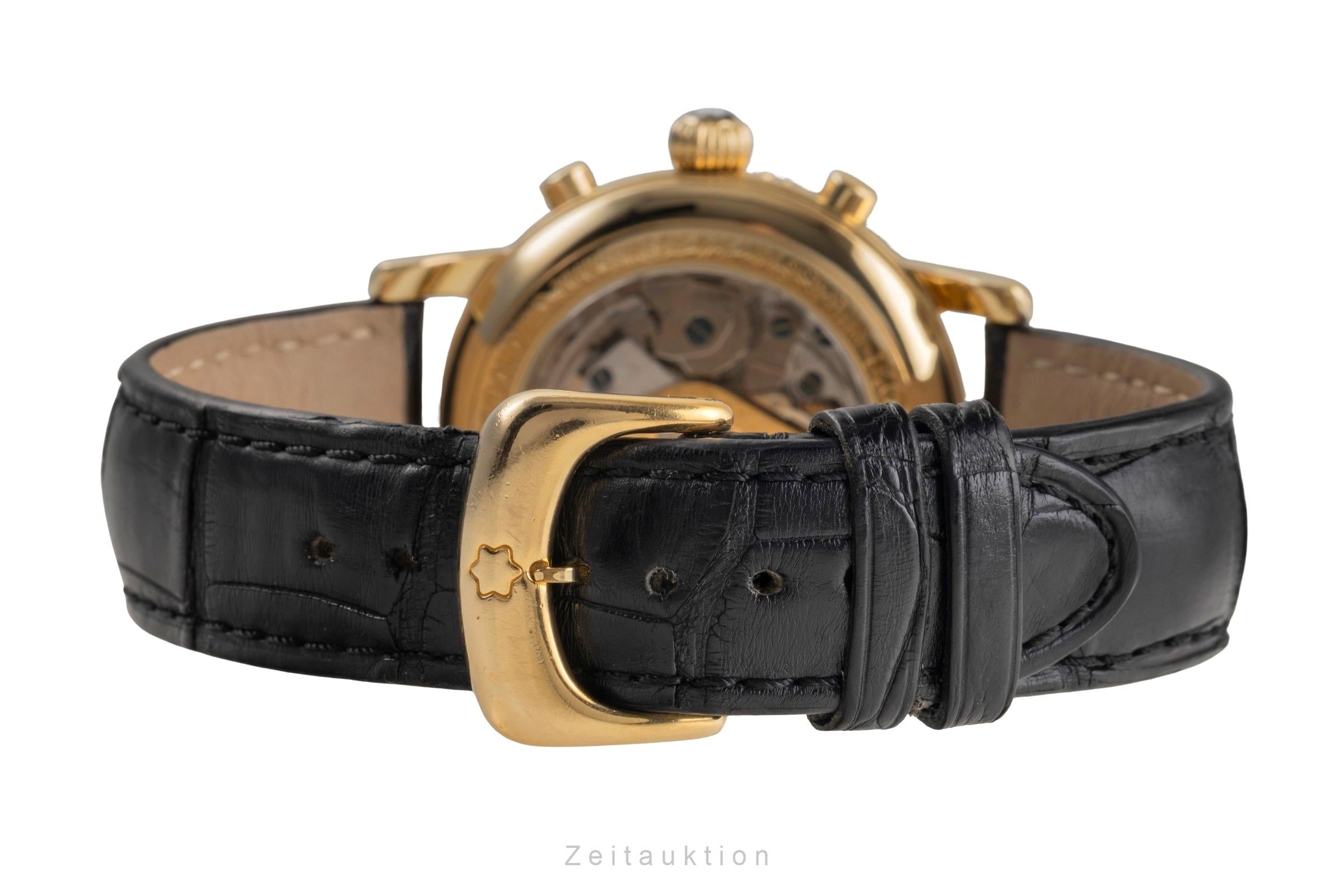Montblanc Meisterstück Chronograph 18k Gold Automatik Kal. MB