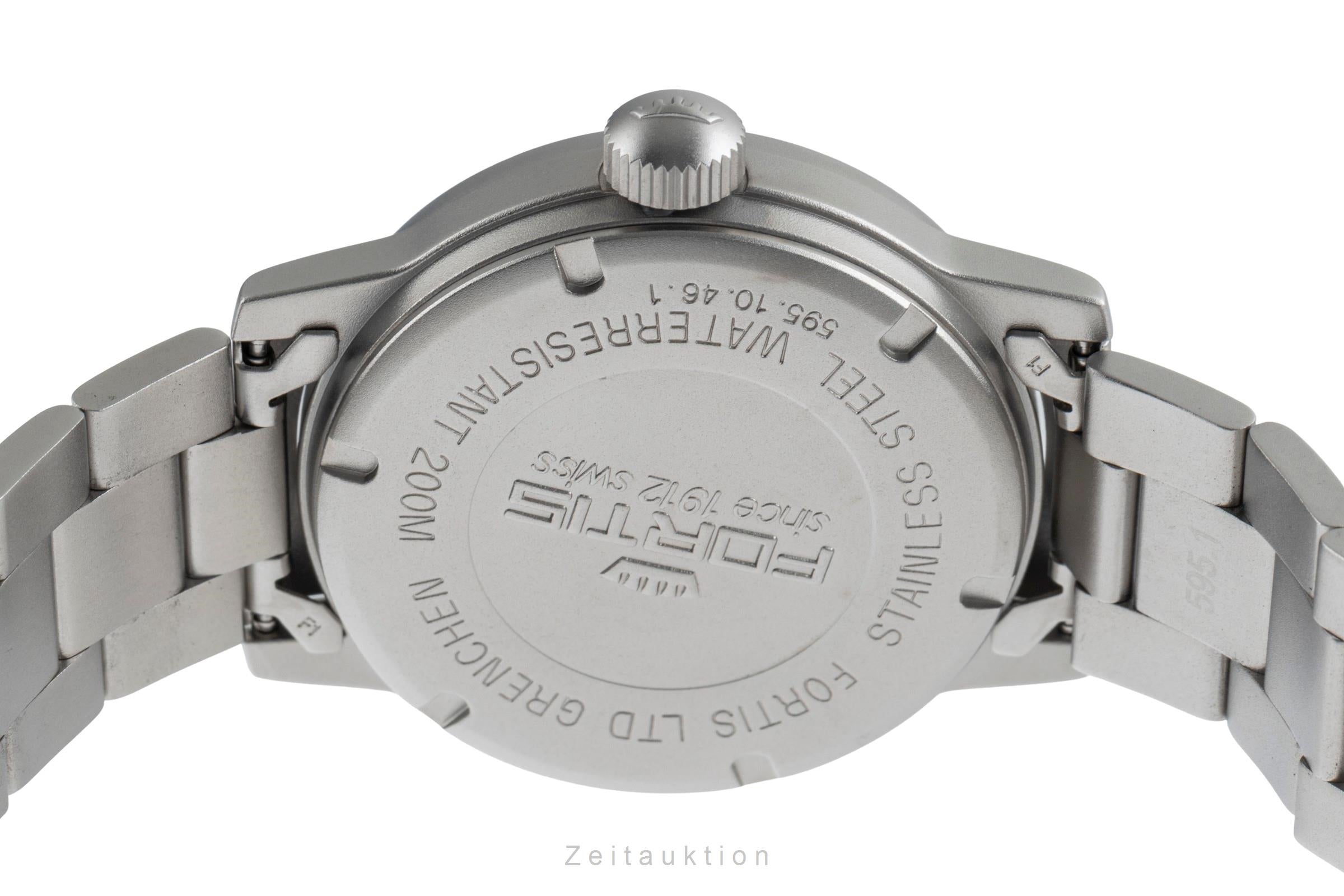 Fortis Flieger Automatik Datum Edelstahl Herrenuhr Ref. 595.10.46.1  [2503906]