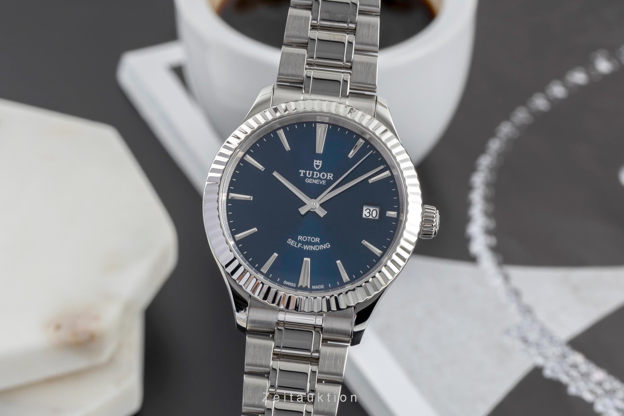 Tudor Style steel automatic men's watch 12510  [2503907]