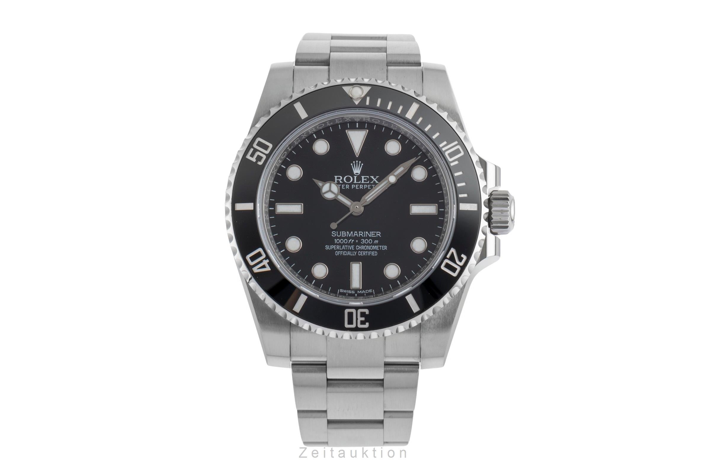 Rolex Submariner acier automatique montre pour hommes 114060  [2503909]