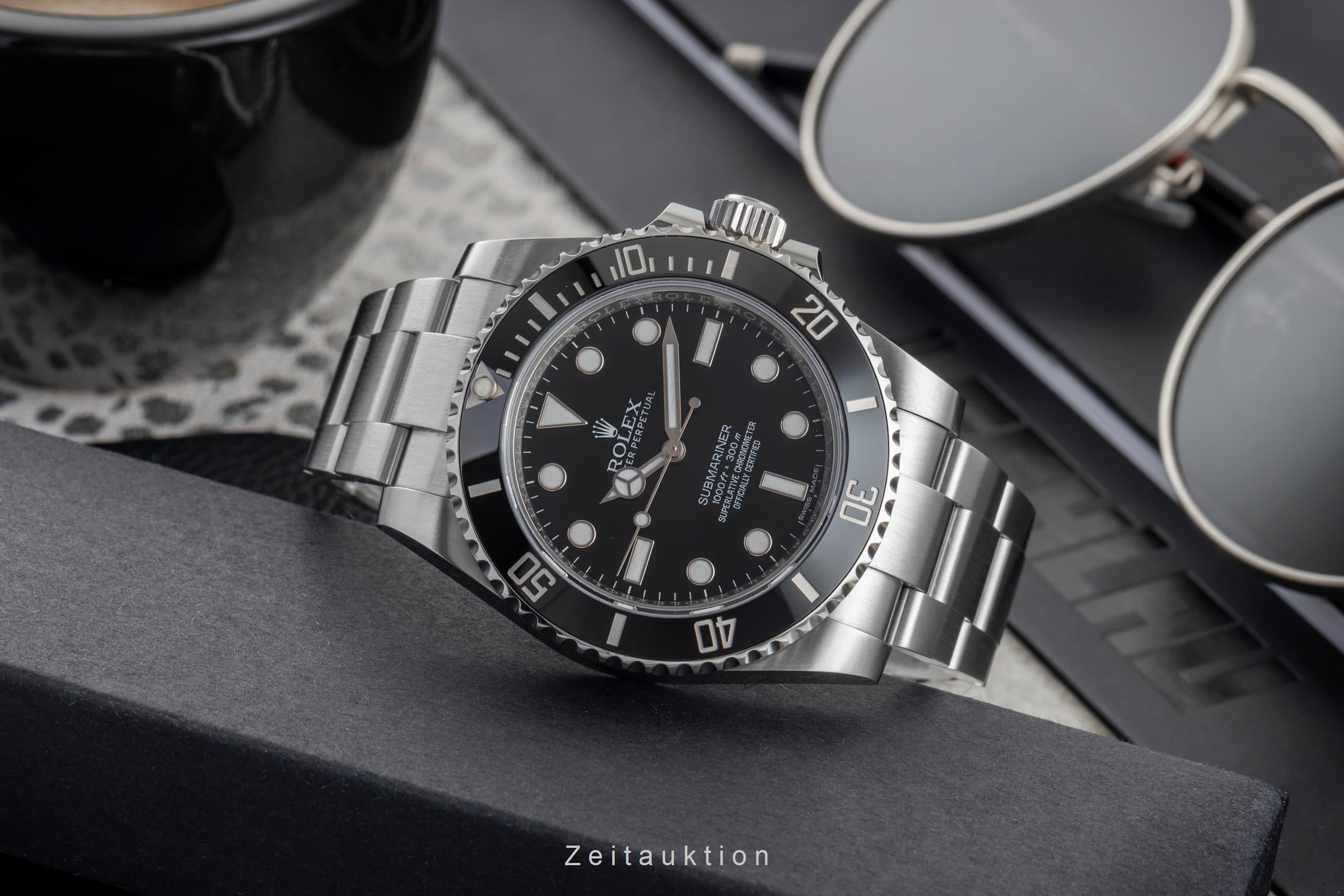 Rolex Submariner acier automatique montre pour hommes 114060  [2503909]