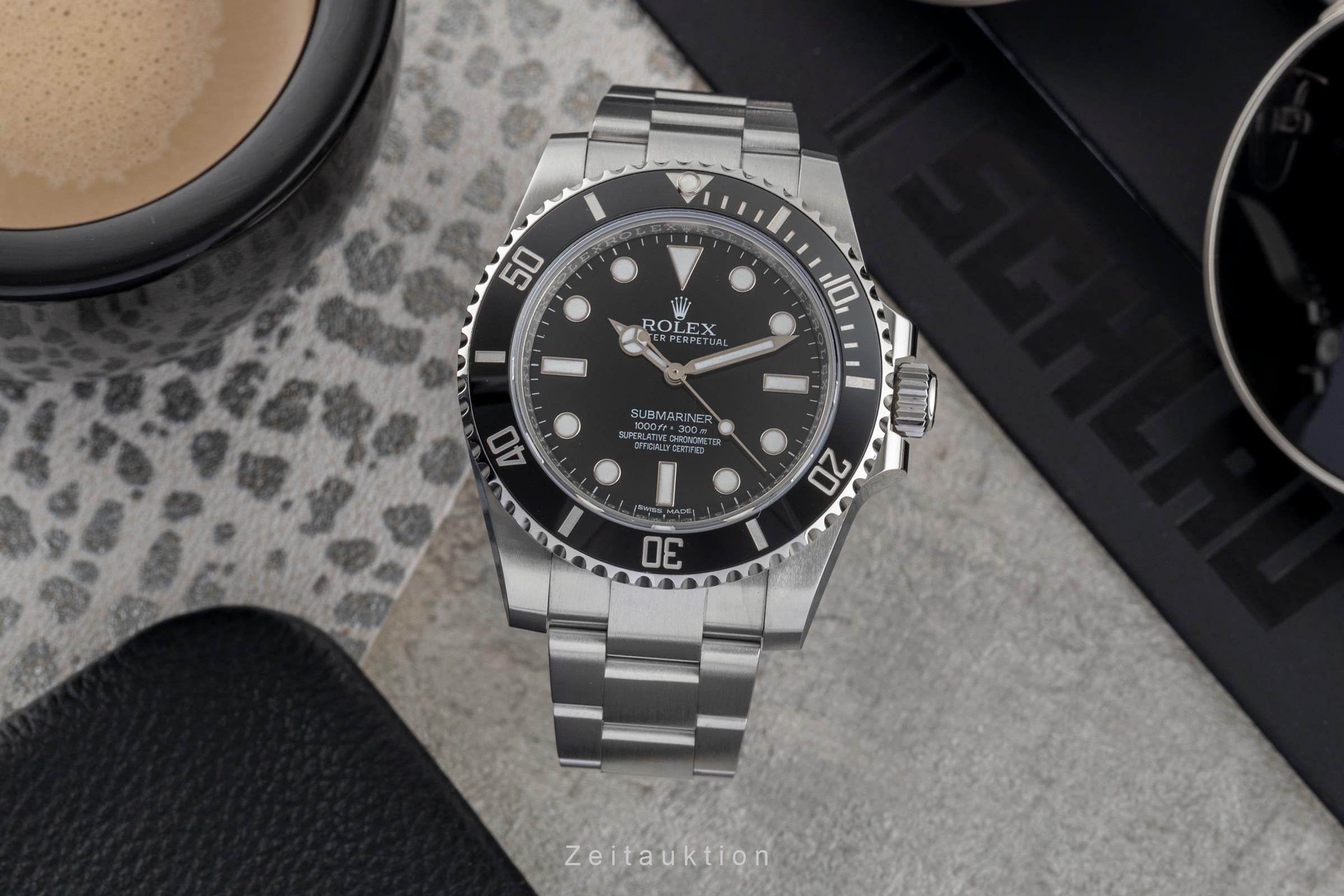 Rolex Submariner acier automatique montre pour hommes 114060  [2503909]