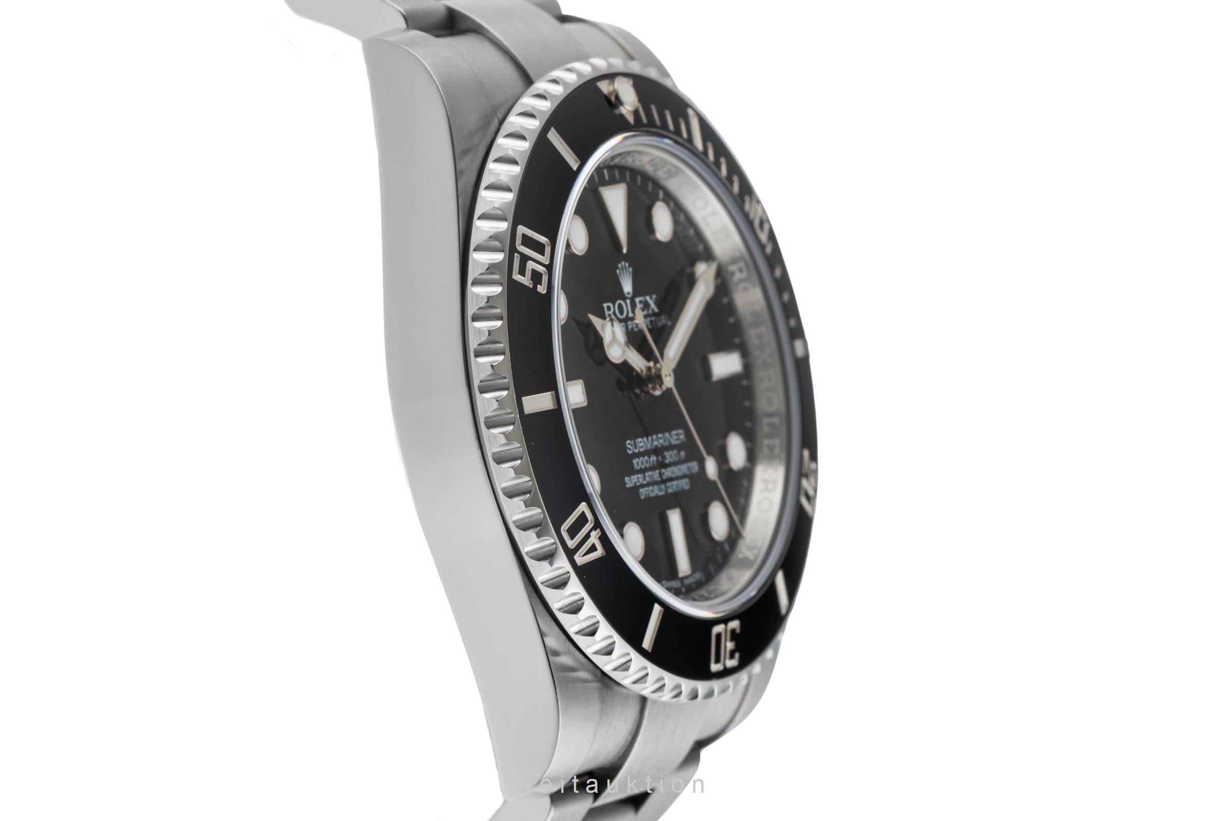Rolex Submariner acier automatique montre pour hommes 114060  [2503909]
