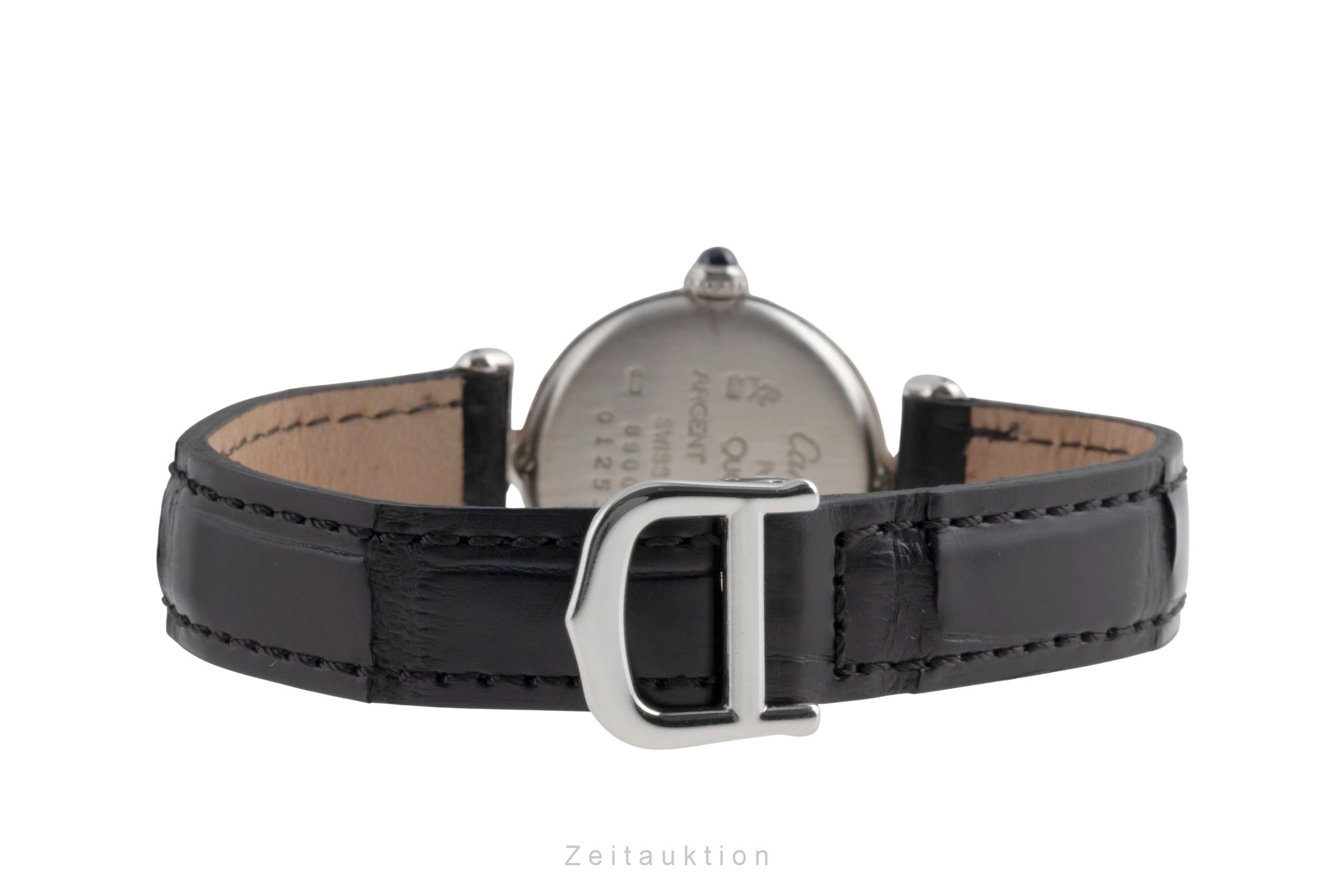 Cartier Colisée SM must de Cartier 925 Silber Quarz Damenuhr Ref W1001665 690002 [2503910]