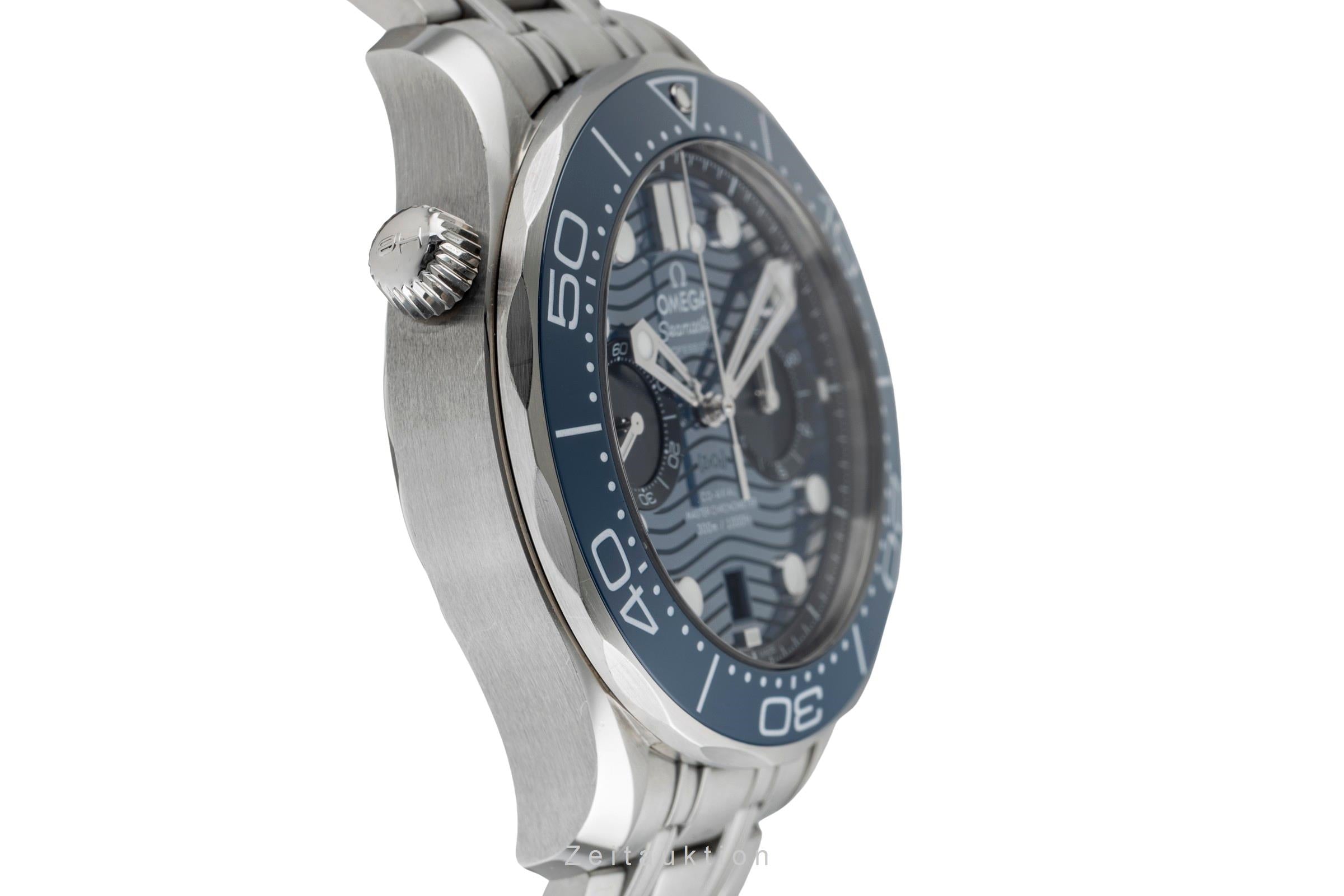 Omega Seamaster chronograph steel automatic men's watch 210.30.44.51.03.001 LP: 9300EUR  [2503913]
