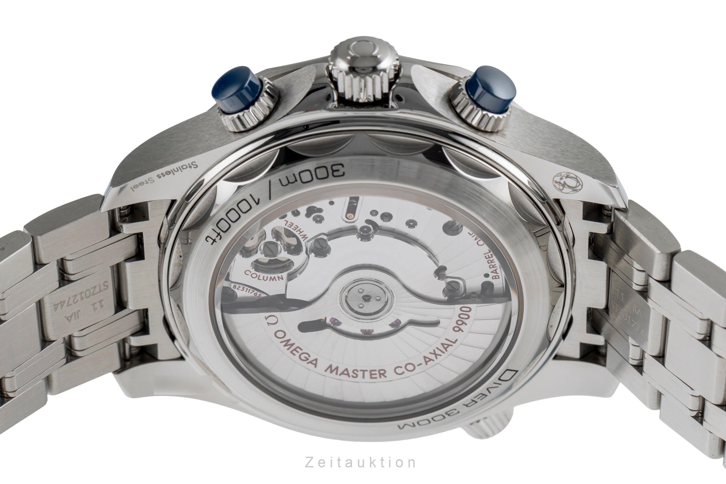 Omega Seamaster chronograph steel automatic men's watch 210.30.44.51.03.001 LP: 9300EUR  [2503913]