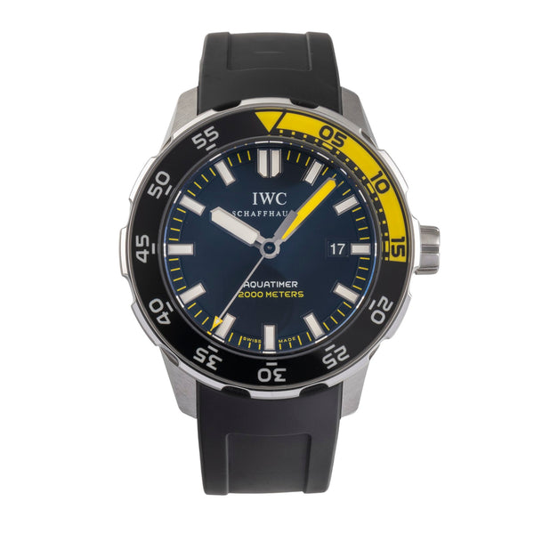 IWC Aquatimer Edelstahl Automatik Black Dial Herrenuhr Ref. IW356801 Box [2503914]