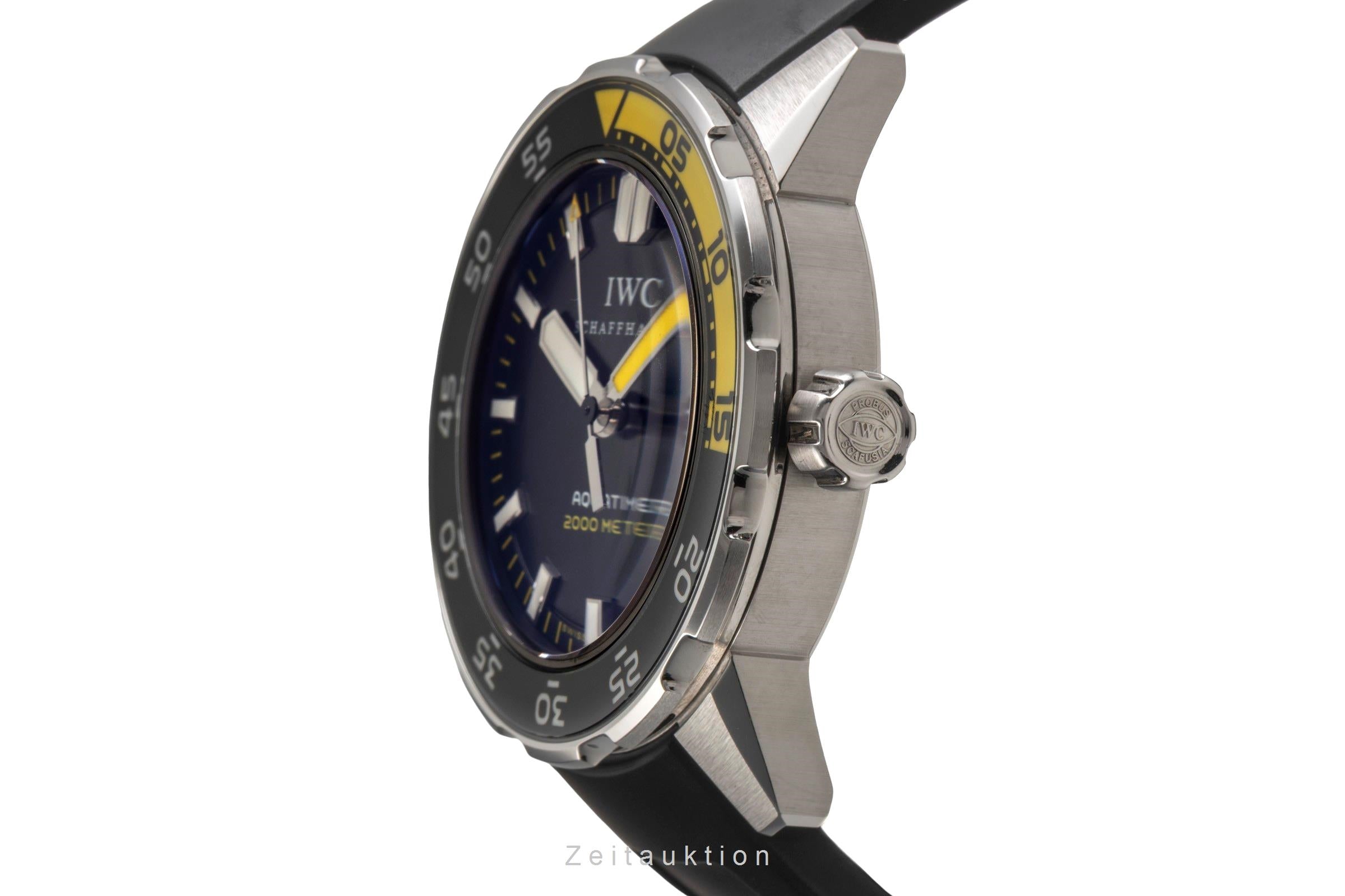 IWC Aquatimer Edelstahl Automatik Black Dial Herrenuhr Ref. IW356801 Box [2503914]