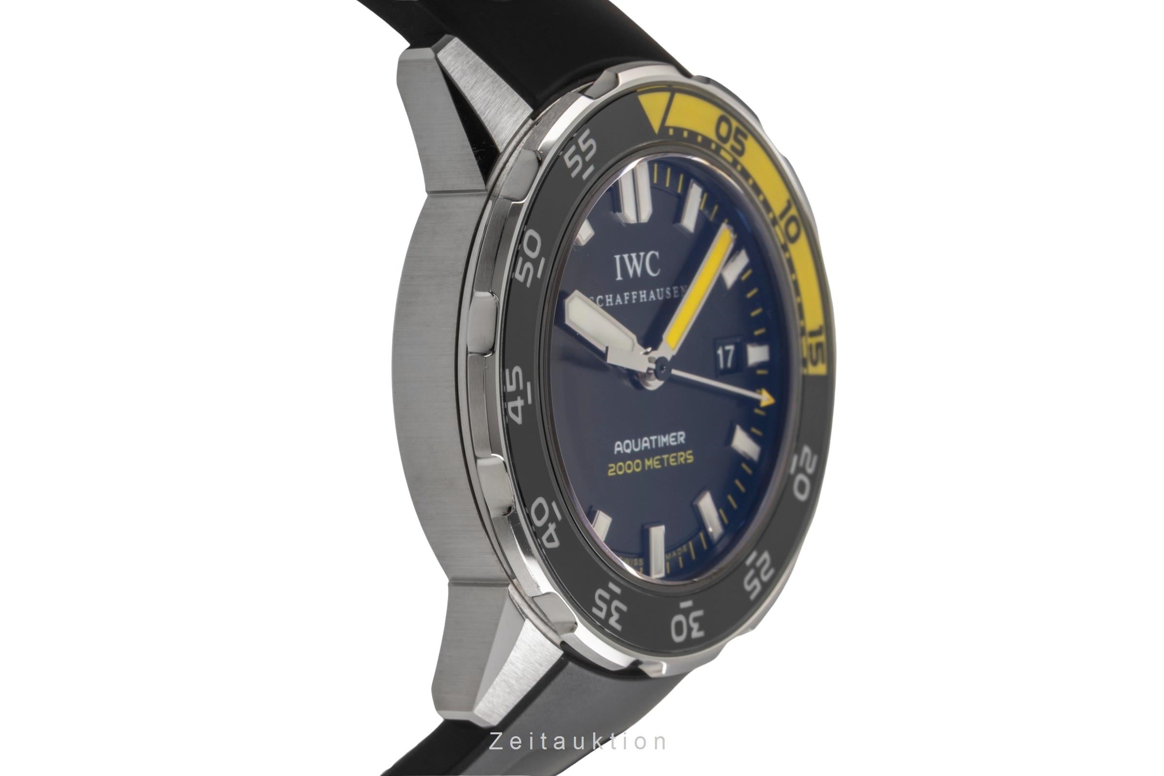 IWC Aquatimer Edelstahl Automatik Black Dial Herrenuhr Ref. IW356801 Box [2503914]