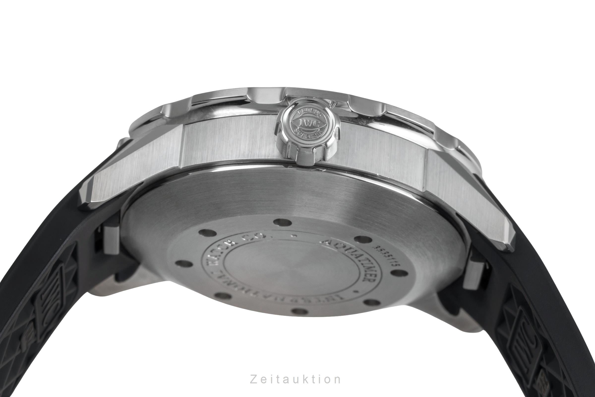 IWC Aquatimer Edelstahl Automatik Black Dial Herrenuhr Ref. IW356801 Box [2503914]