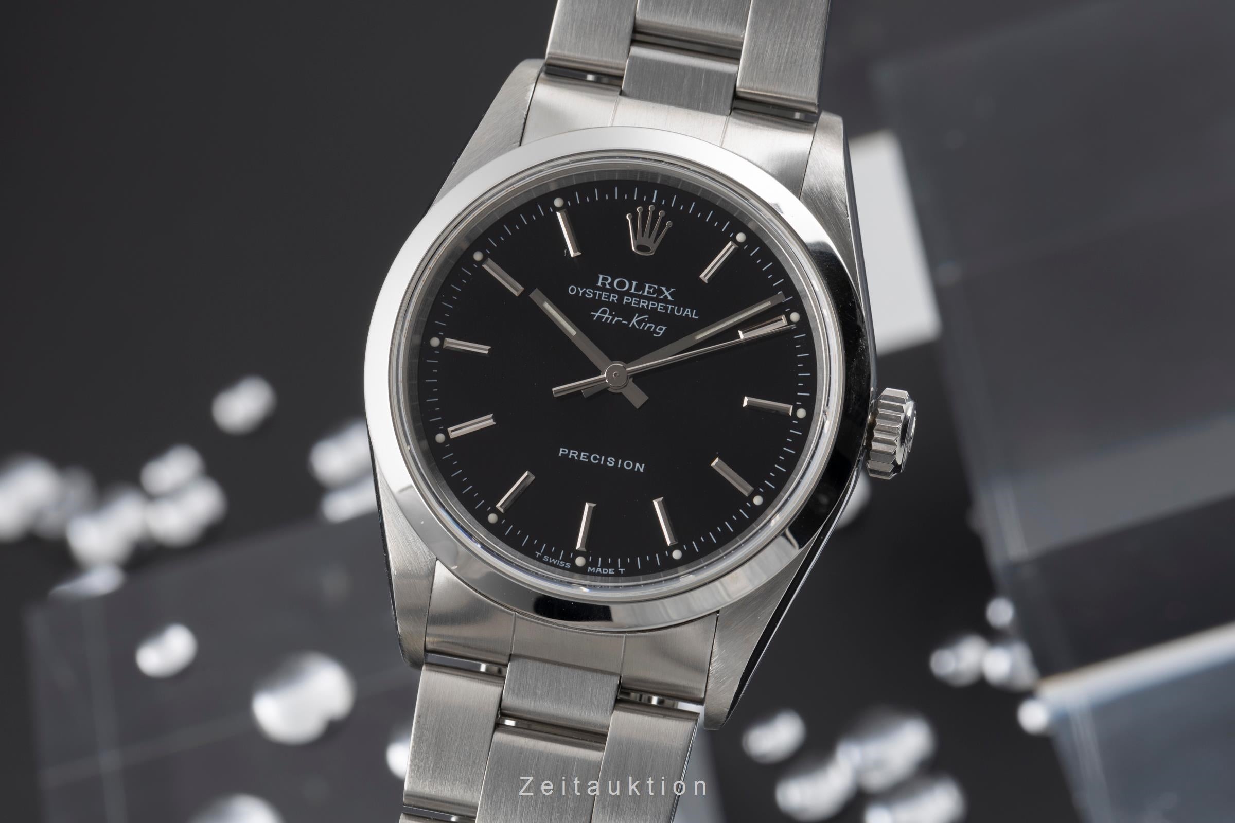 Rolex Air King acier automatique montre pour hommes 14000  [2503920]