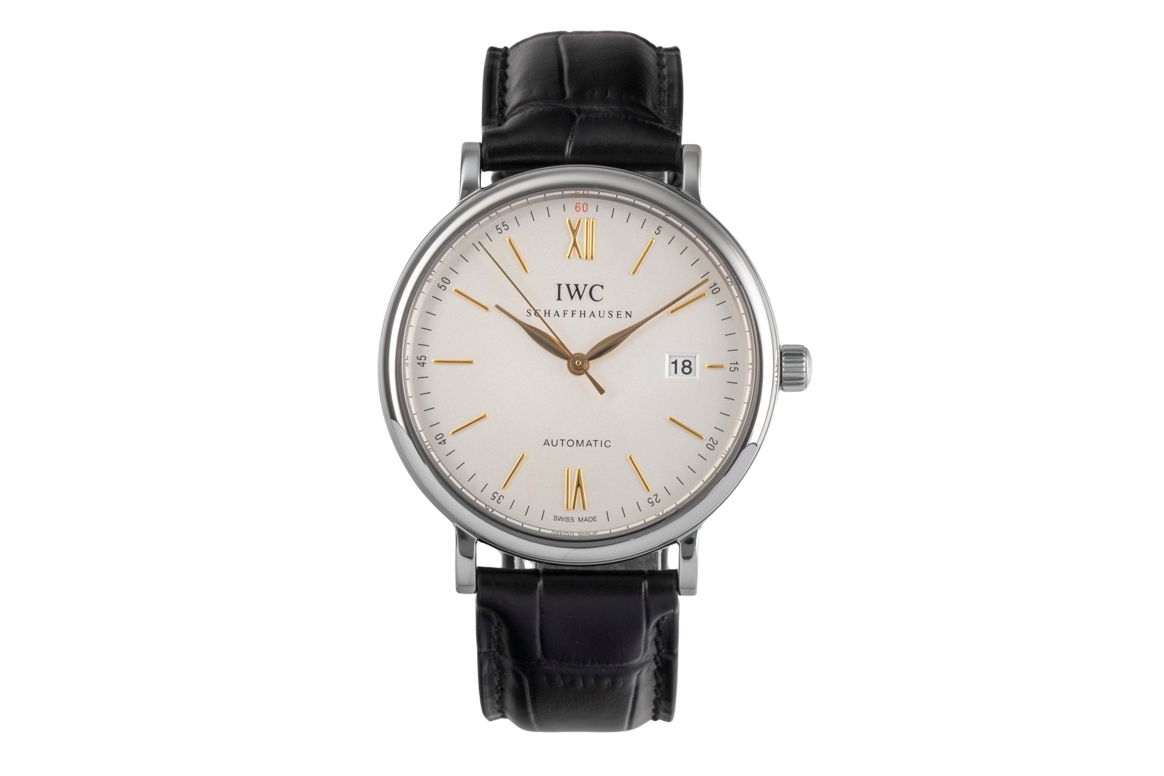 IWC Portofino acciaio automatismo orologio da uomo IW356517 LP: 5300EUR  [2503921]