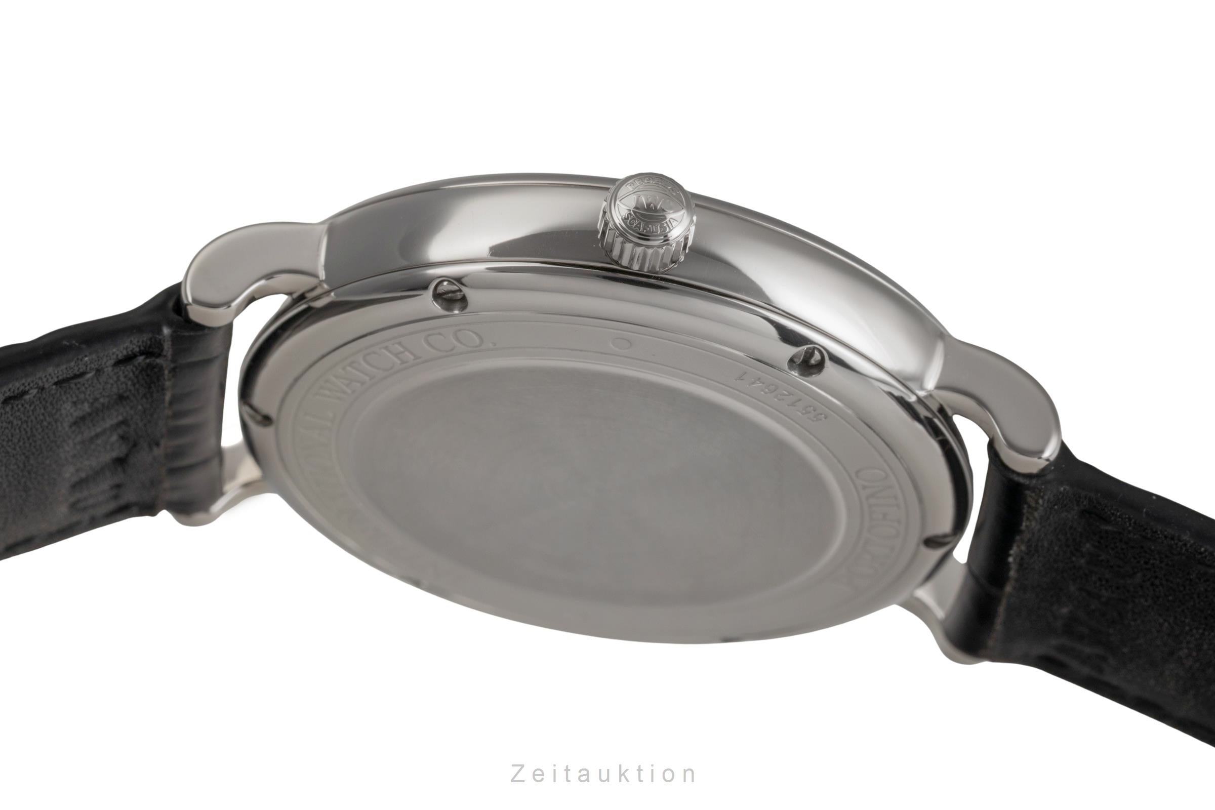 IWC Portofino acero automático reloj para caballeros IW356517 LP: 5300EUR  [2503921]