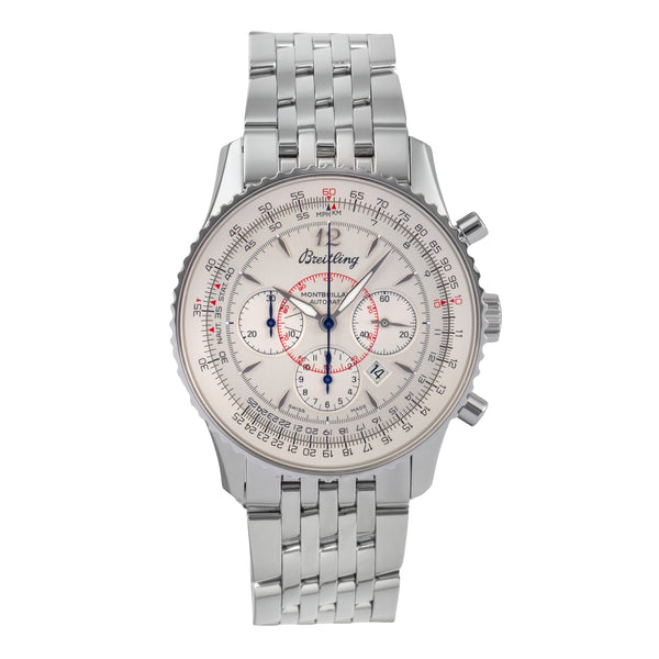 Breitling Montbrillant Chronograph Stahl Automatik Herrenuhr Ref. A4137012/G789  [2503922]