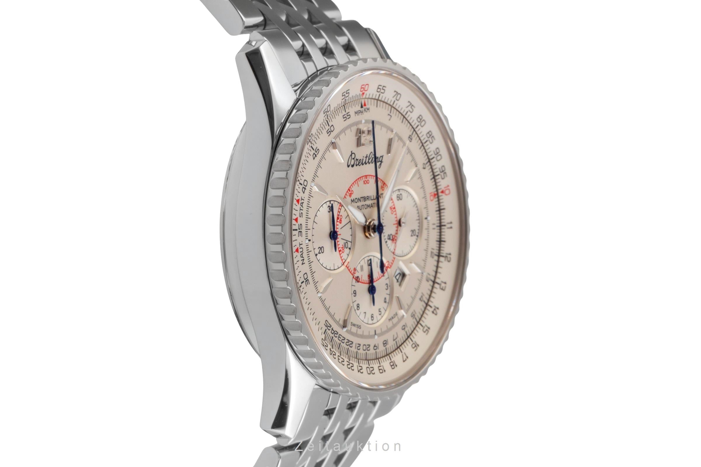 Breitling Montbrillant Chronograph Stahl Automatik Herrenuhr Ref. A4137012/G789  [2503922]