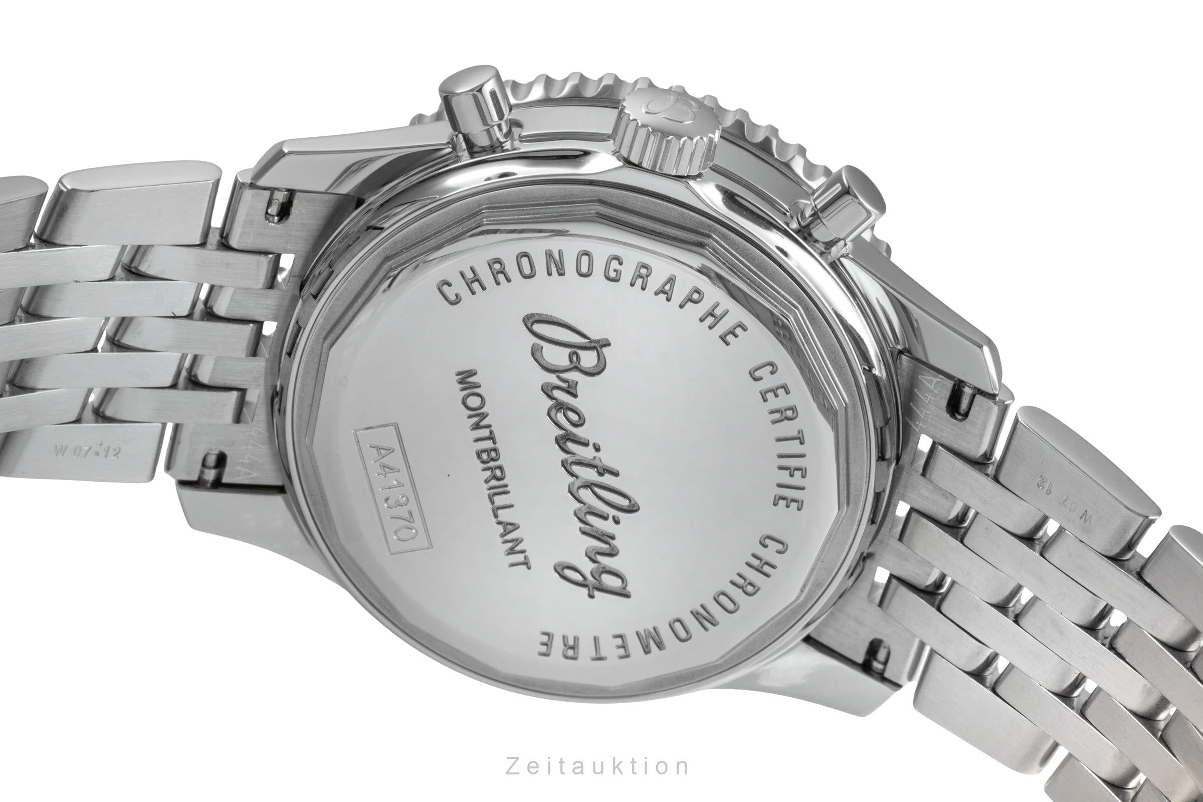 Breitling Montbrillant Chronograph Stahl Automatik Herrenuhr Ref. A4137012/G789  [2503922]