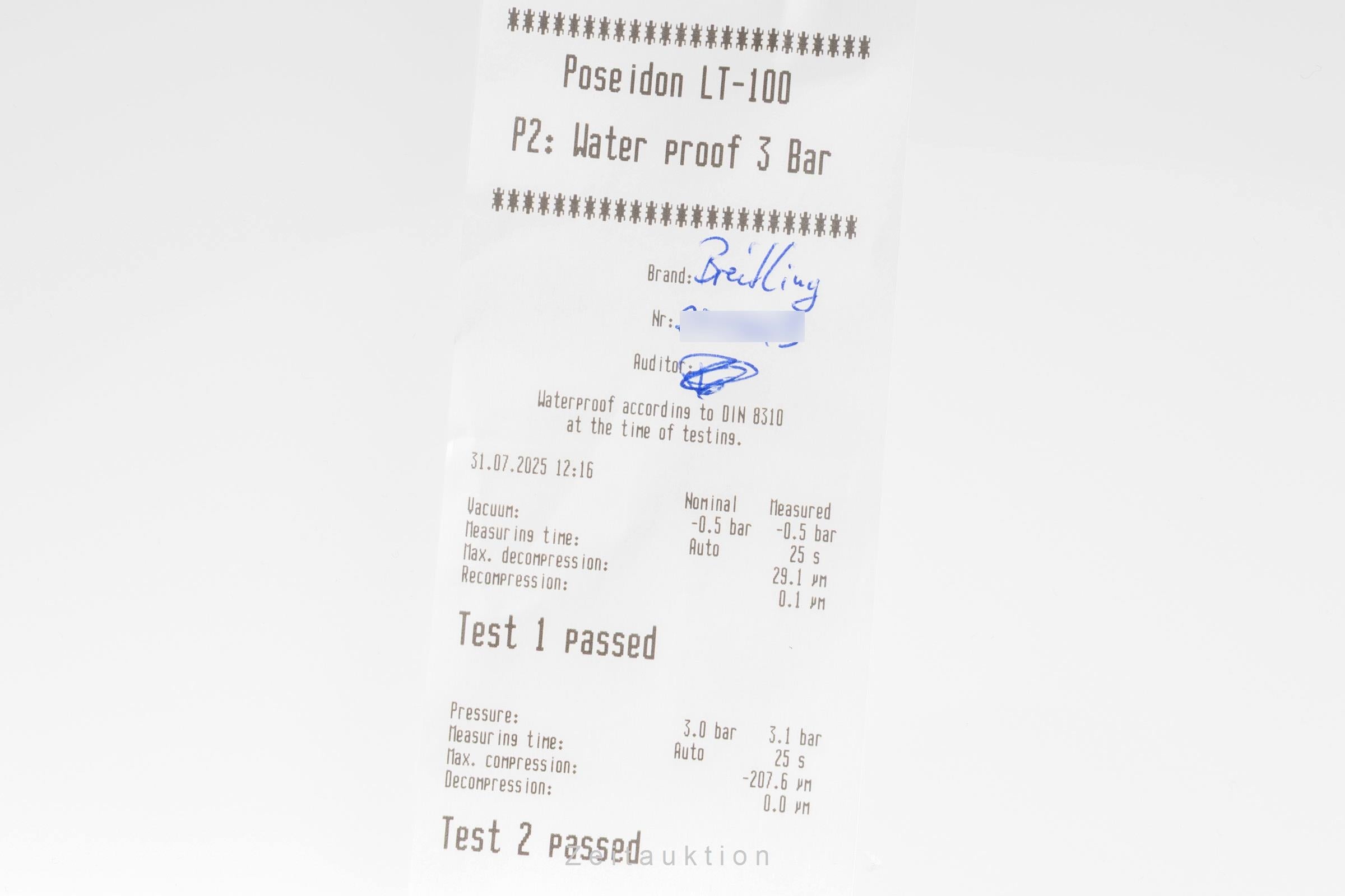 Breitling Montbrillant Chronograph Stahl Automatik Herrenuhr Ref. A4137012/G789  [2503922]