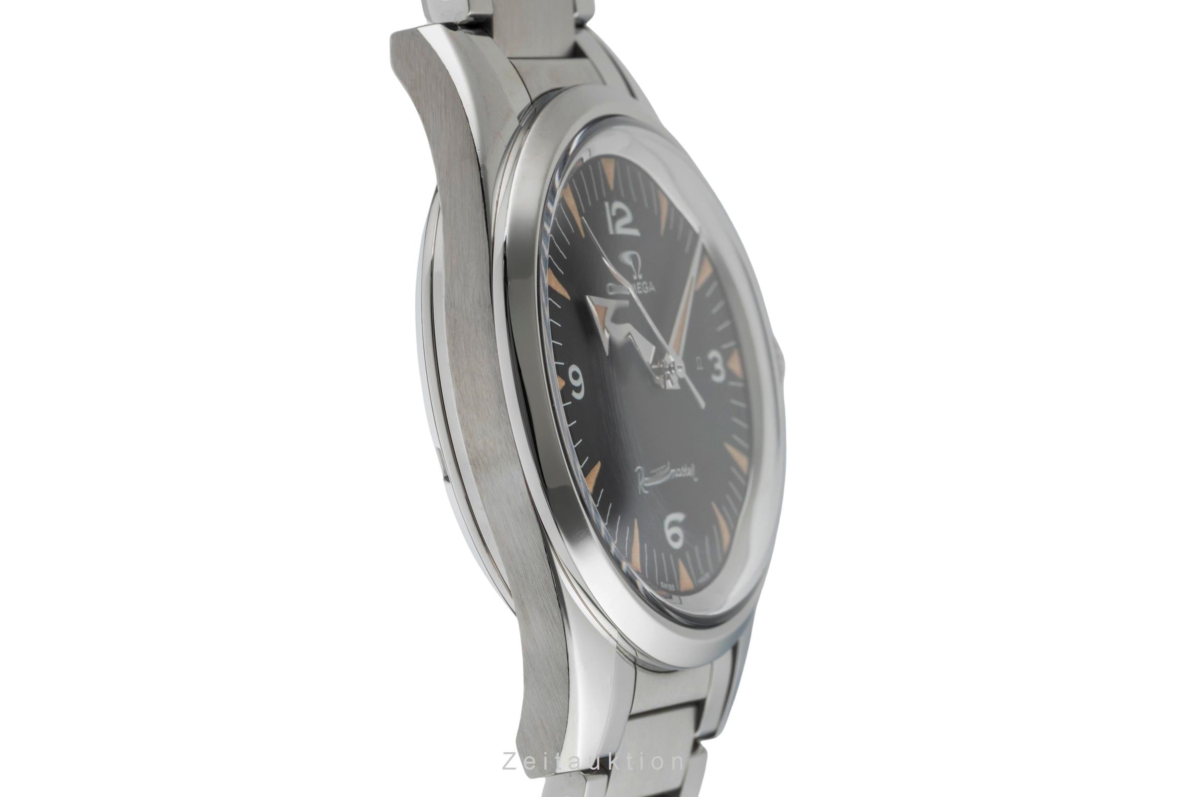 Omega Railmaster Stahl Automatik Herrenuhr Ref. 220.10.38.20.01.002 B&P 2018 [2503924]