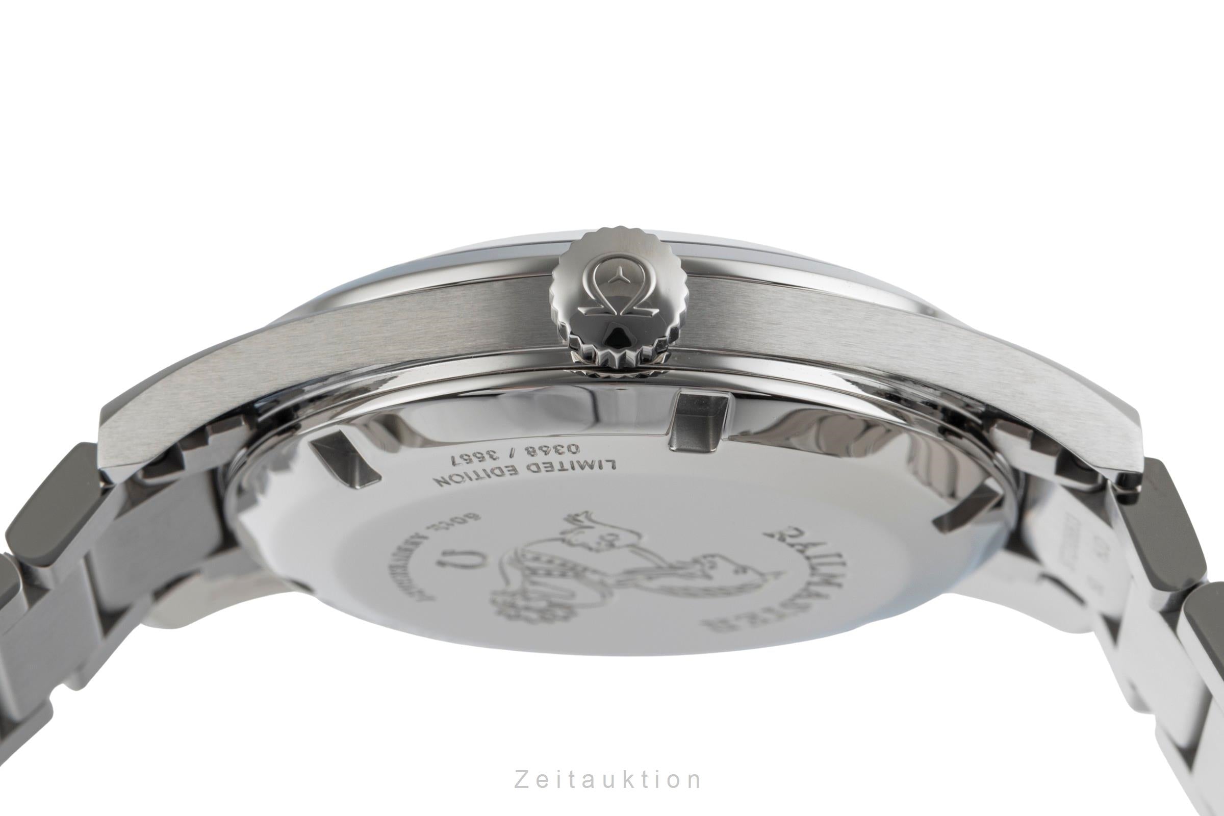 Omega Railmaster Stahl Automatik Herrenuhr Ref. 220.10.38.20.01.002 B&P 2018 [2503924]