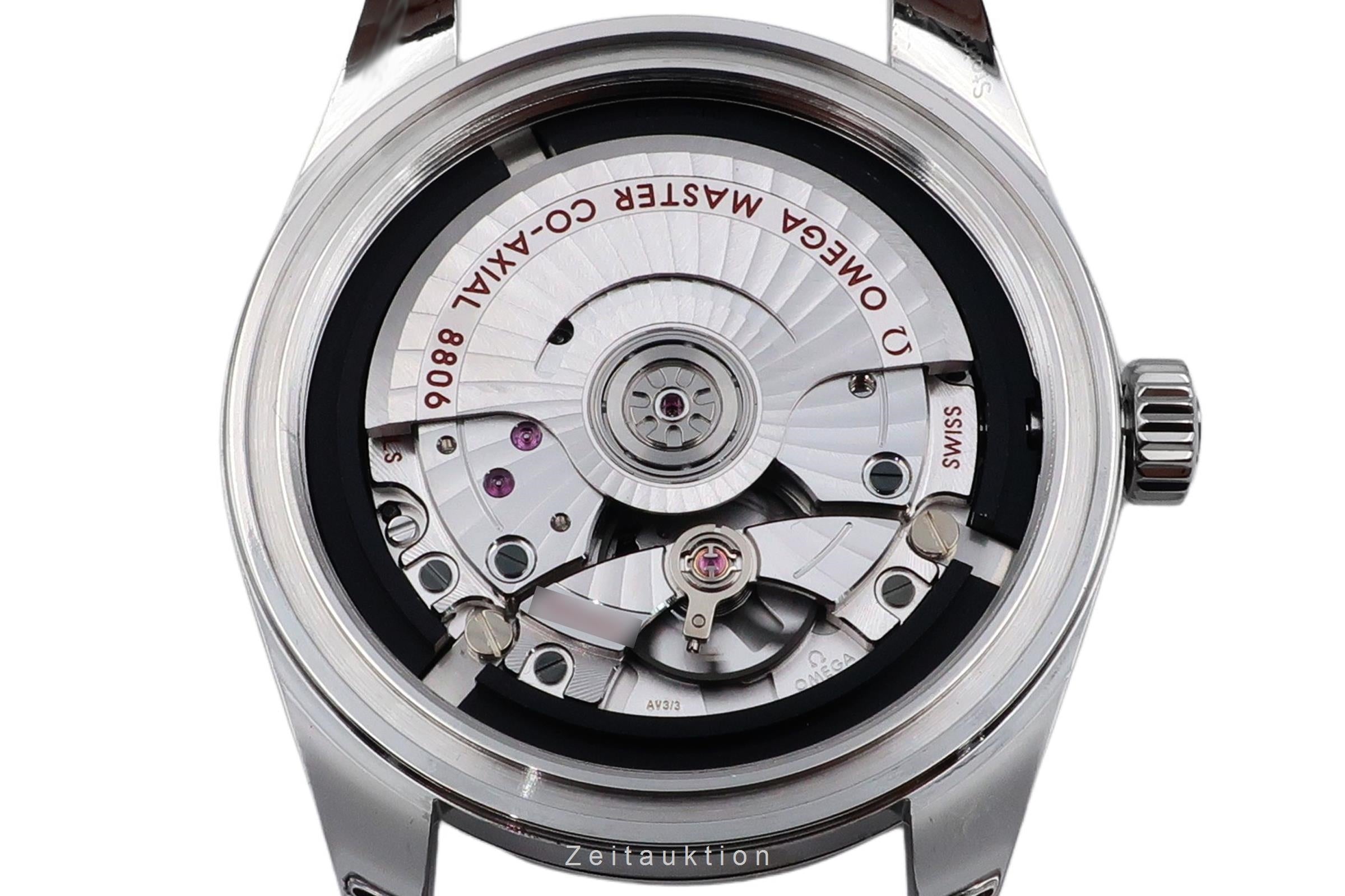 Omega Railmaster Stahl Automatik Herrenuhr Ref. 220.10.38.20.01.002 B&P 2018 [2503924]