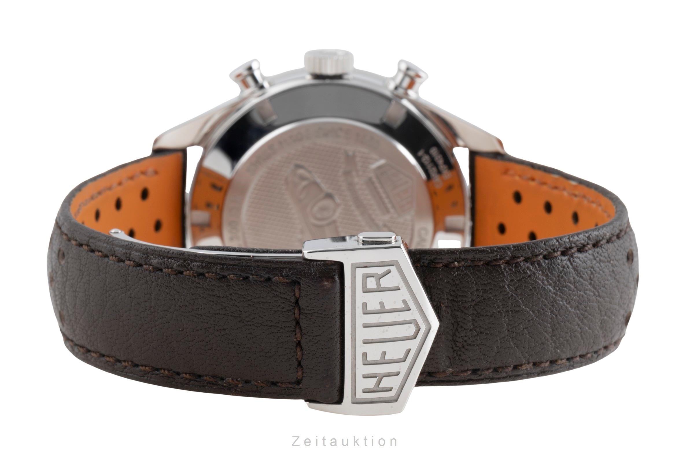 Tag Heuer Carrera chronograph steel automatic Kal. 1887 Ref
