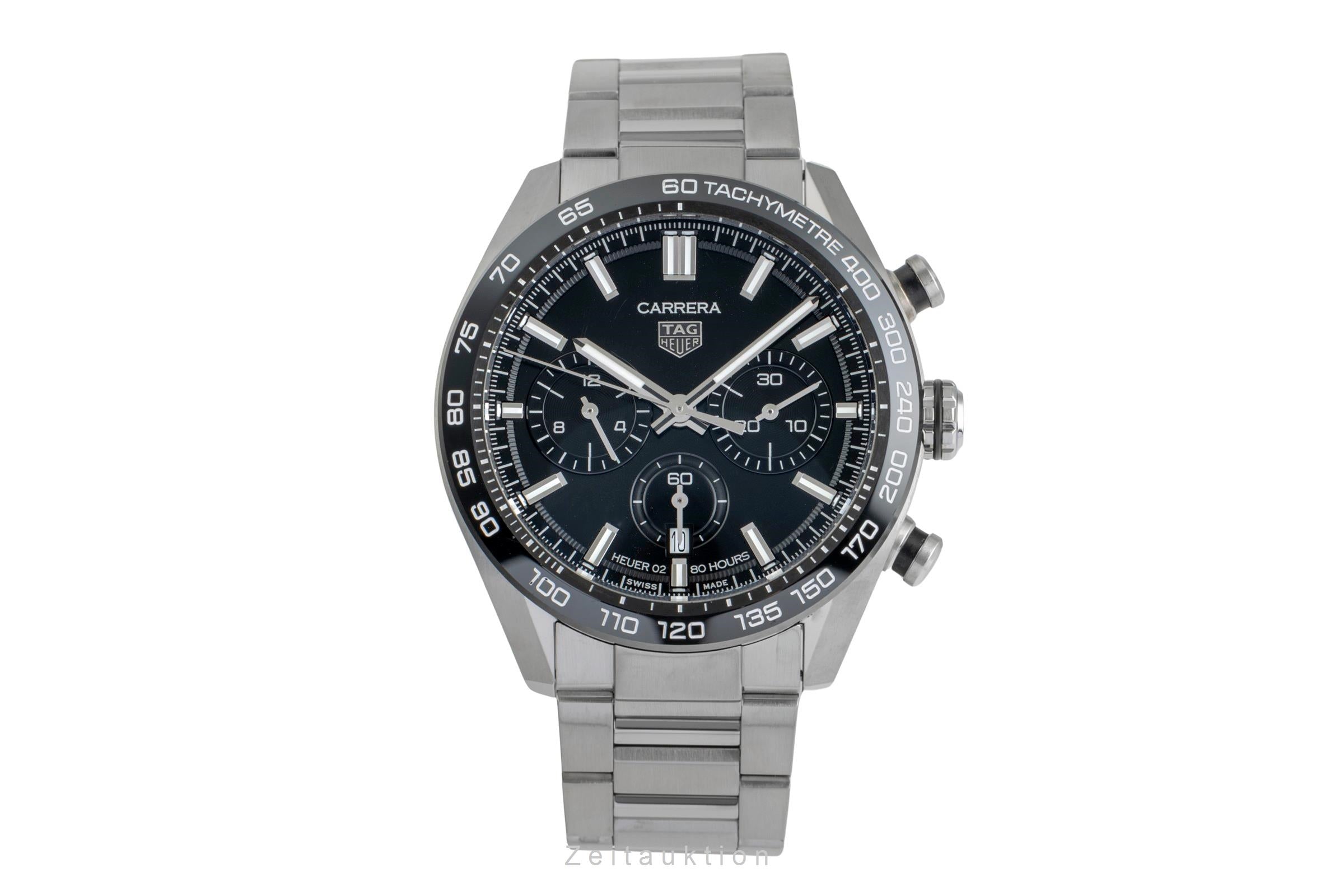 Tag Heuer Carrera cronografo acciaio automatismo orologio da uomo CBN2A1B.BA0643 LP: 6950EUR  [2503929]