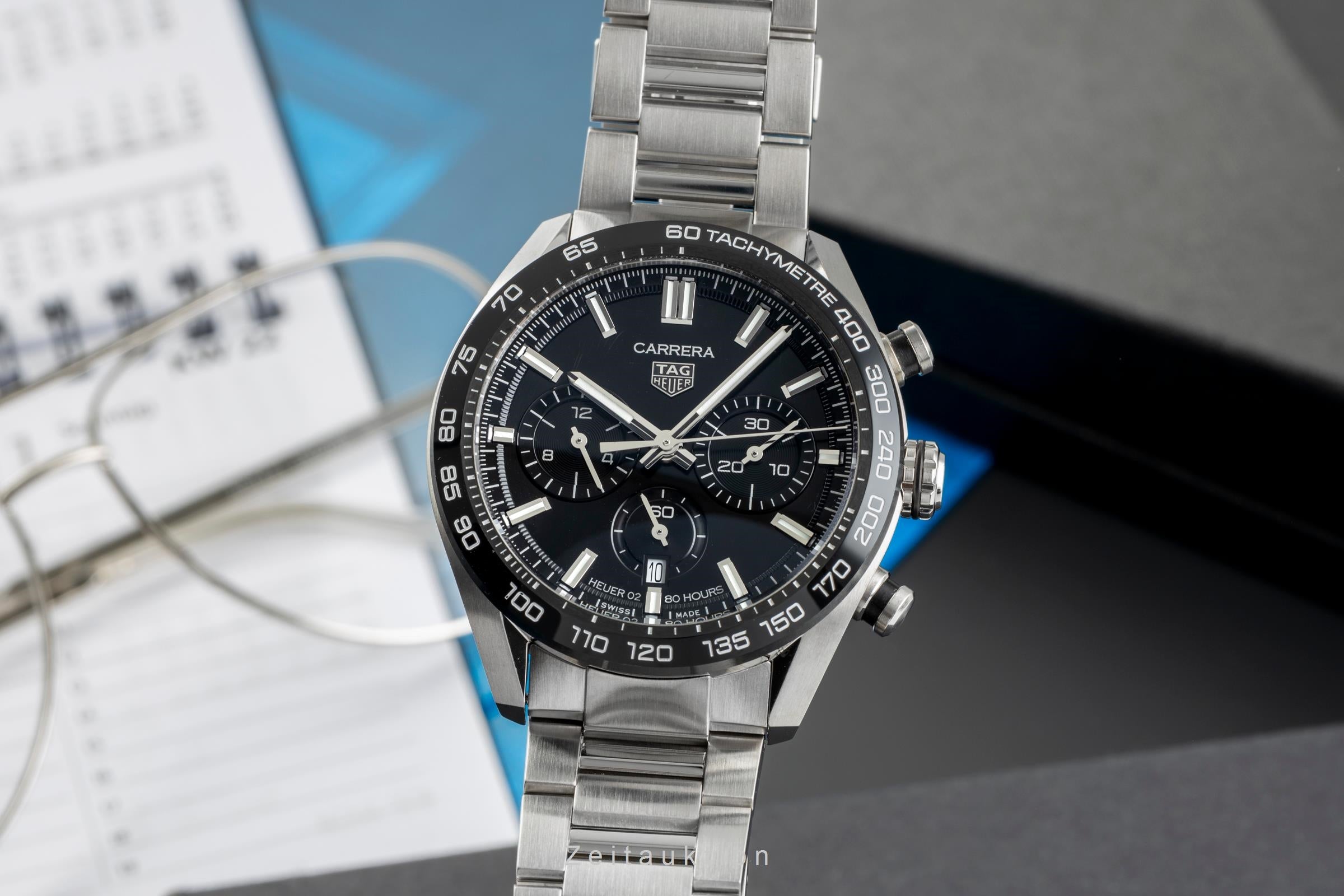 Tag Heuer Carrera cronografo acciaio automatismo orologio da uomo CBN2A1B.BA0643 LP: 6950EUR  [2503929]