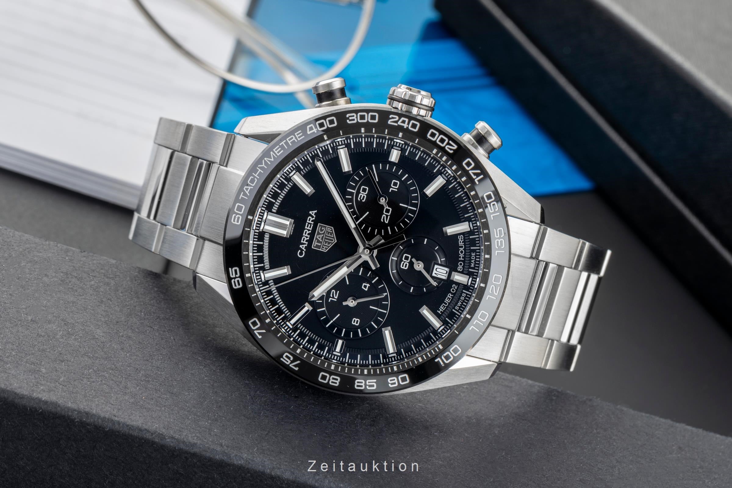 Tag Heuer Carrera cronografo acciaio automatismo orologio da uomo CBN2A1B.BA0643 LP: 6950EUR  [2503929]