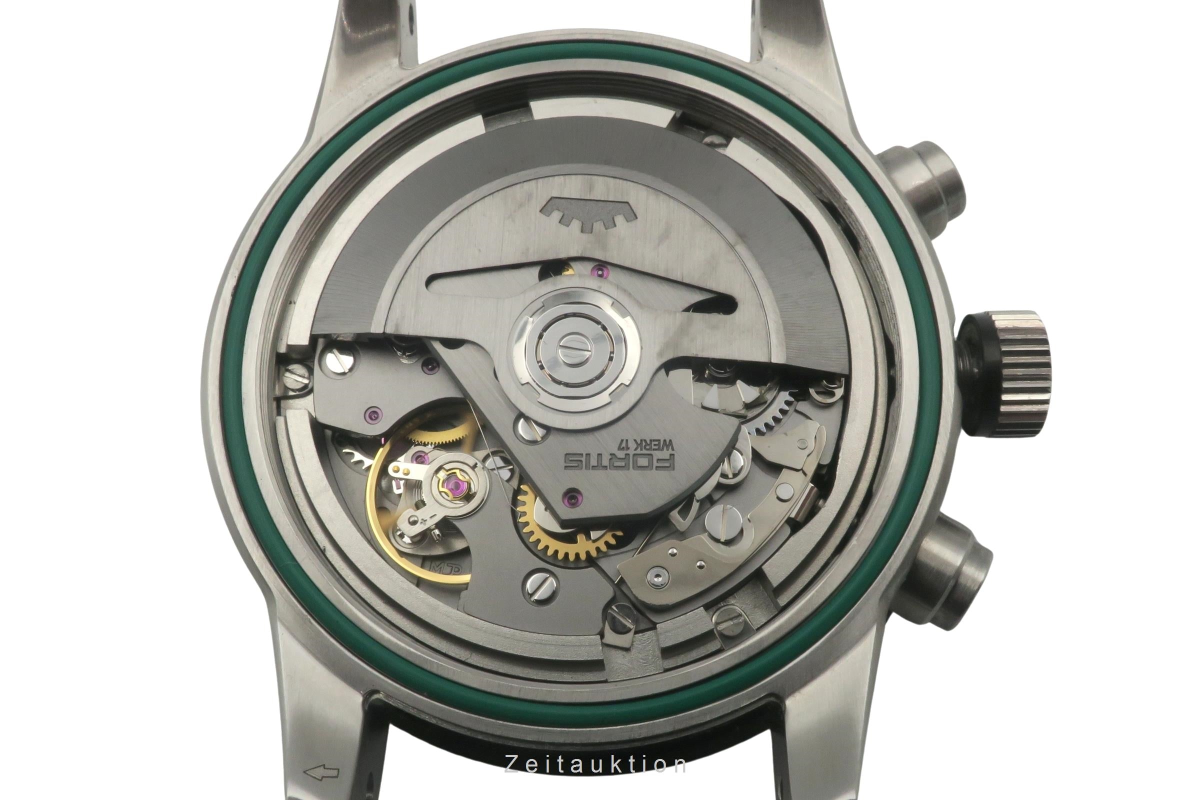 Fortis cronógrafo acero automático reloj para caballeros W.204.0020 LP: 4950EUR  [2503930]